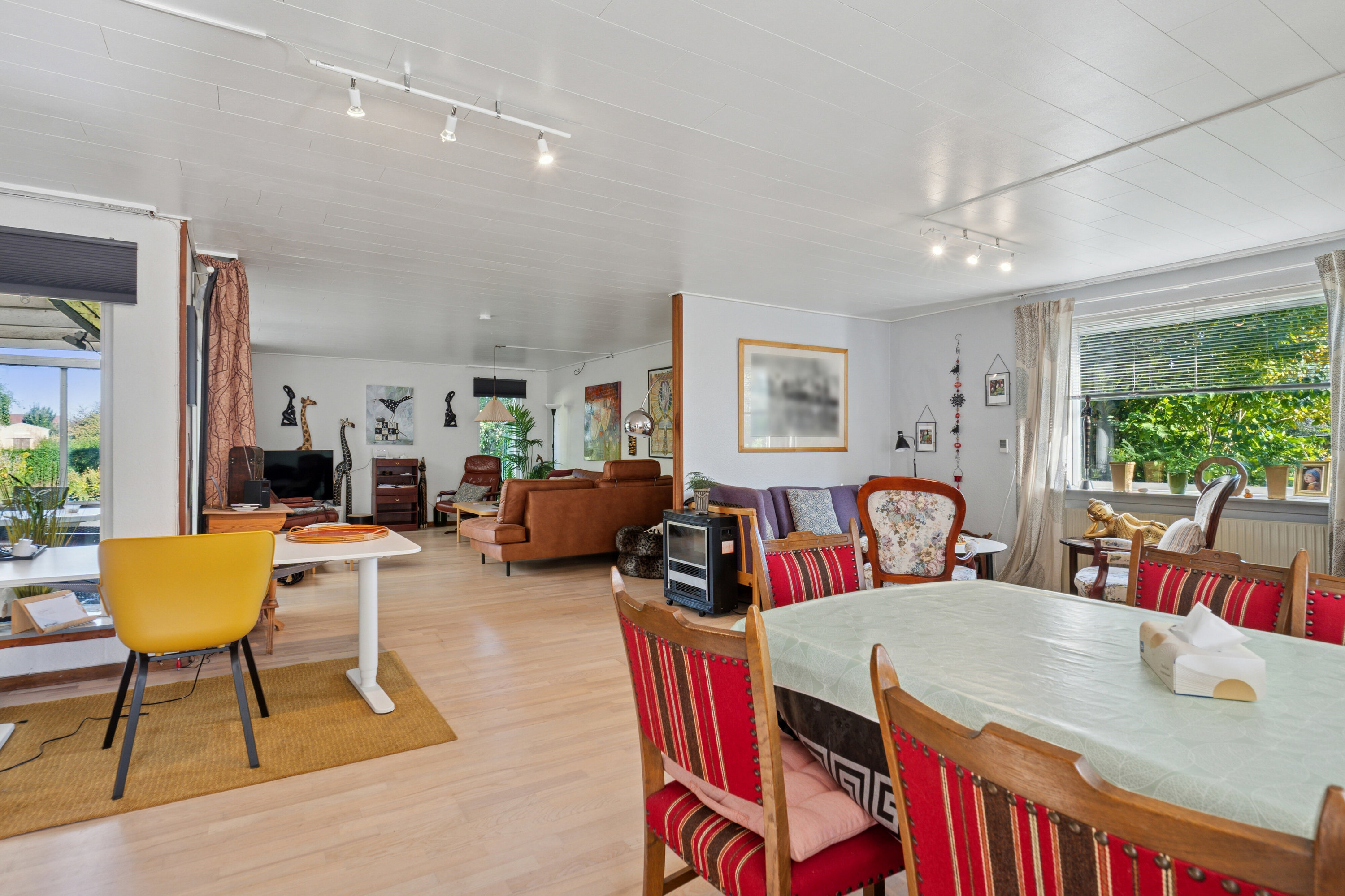 Fremhævet spisestue billede i fuldskærmstilstand. Billede af Egevej 11, Tullebølle, 5953 Tranekær