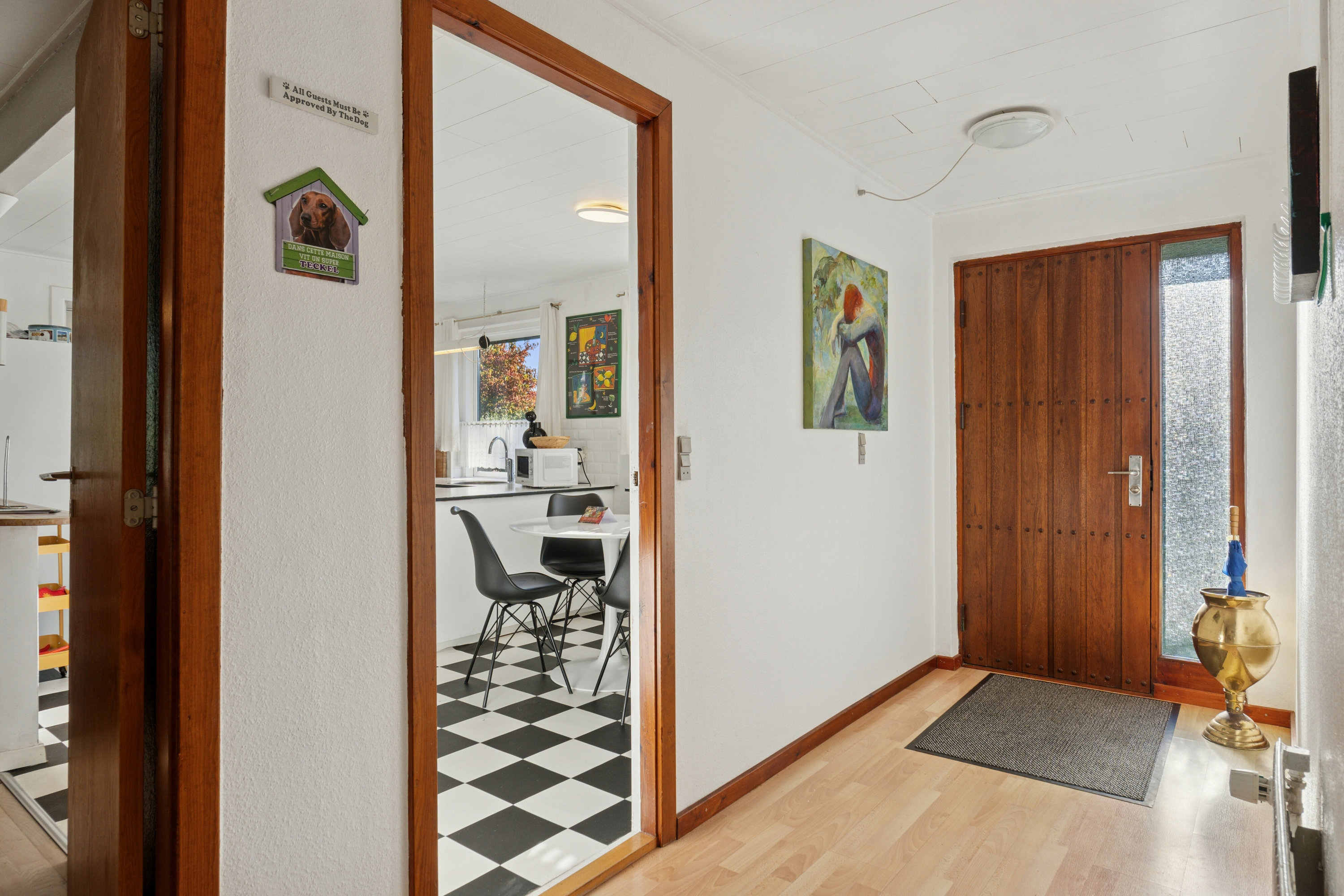 Fremhævet gang billede i fuldskærmstilstand. Billede af Egevej 11, Tullebølle, 5953 Tranekær