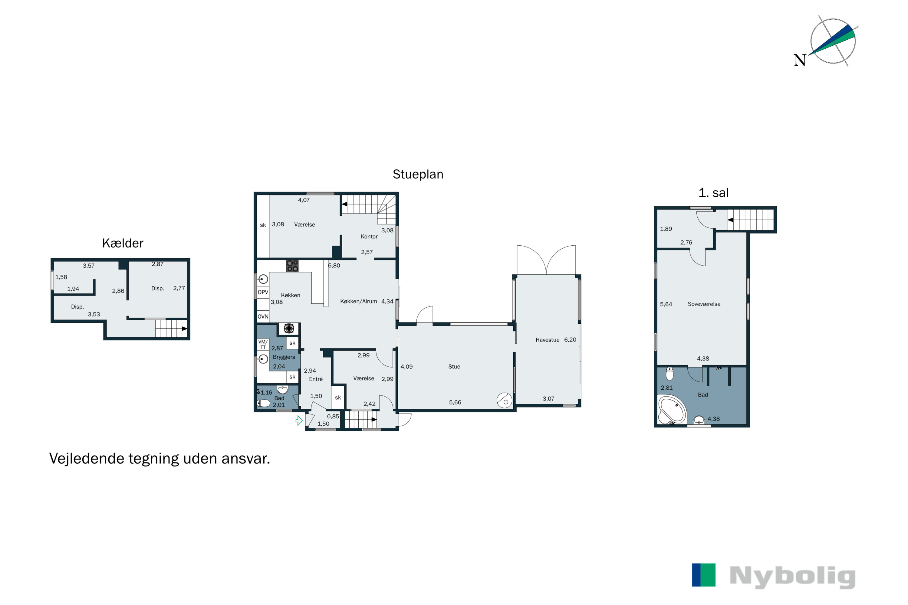 Plantegninger billede af Granly Alle 21, 6710 Esbjerg V