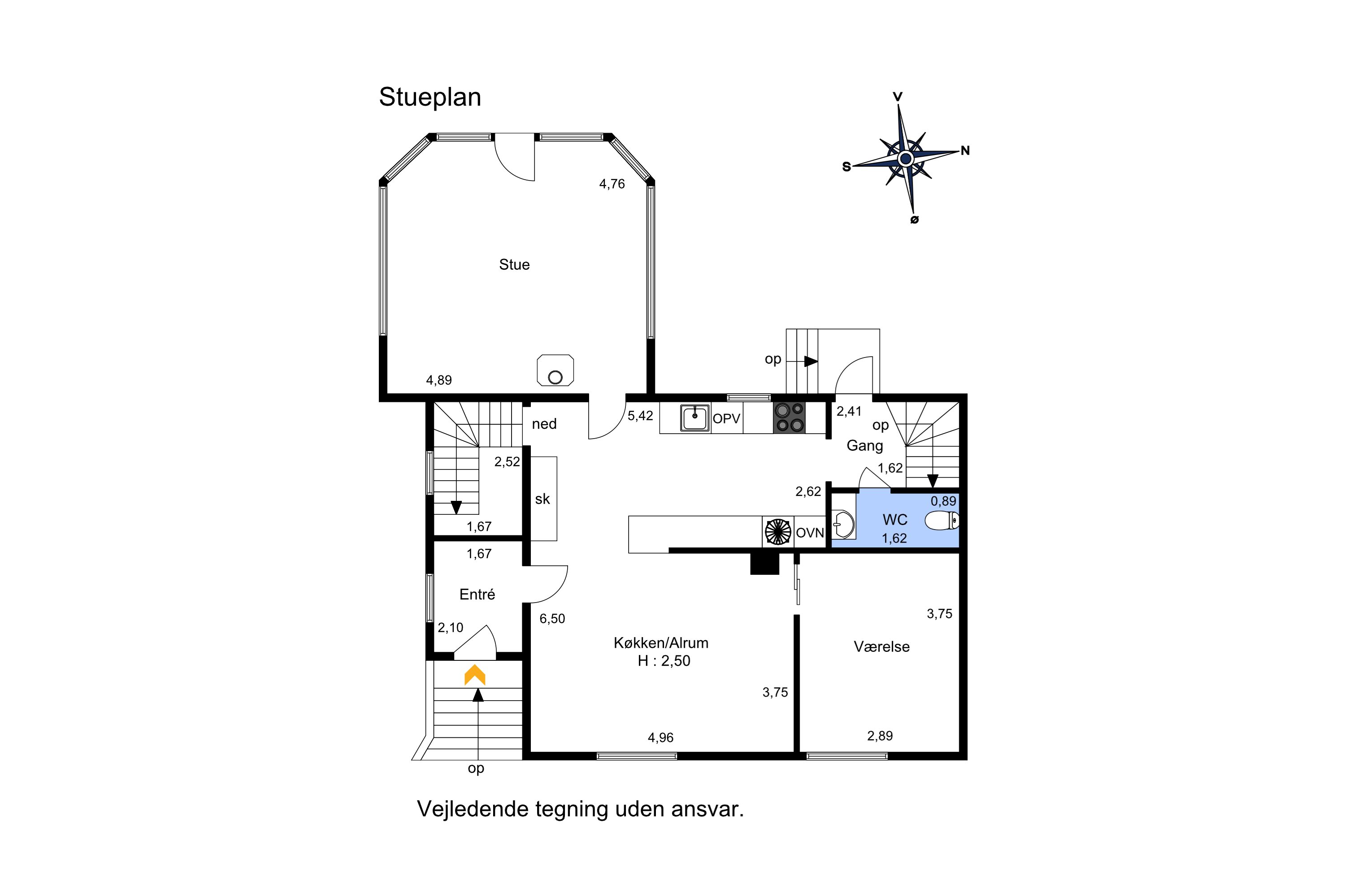 Plantegninger billede af Holmsgårdsvej 12, 8960 Randers SØ