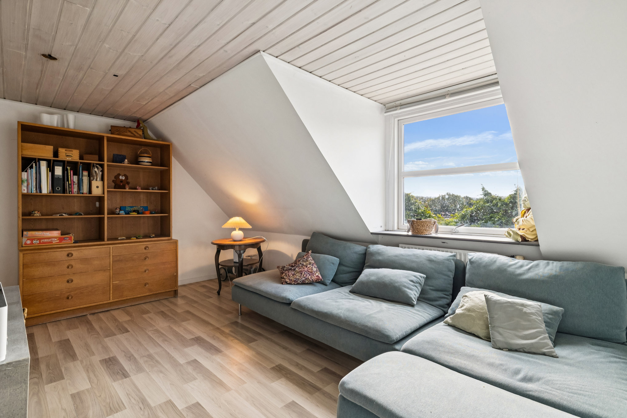 Fremhævet værelse billede i fuldskærmstilstand. Billede af Tværstien 8, 8870 Langå