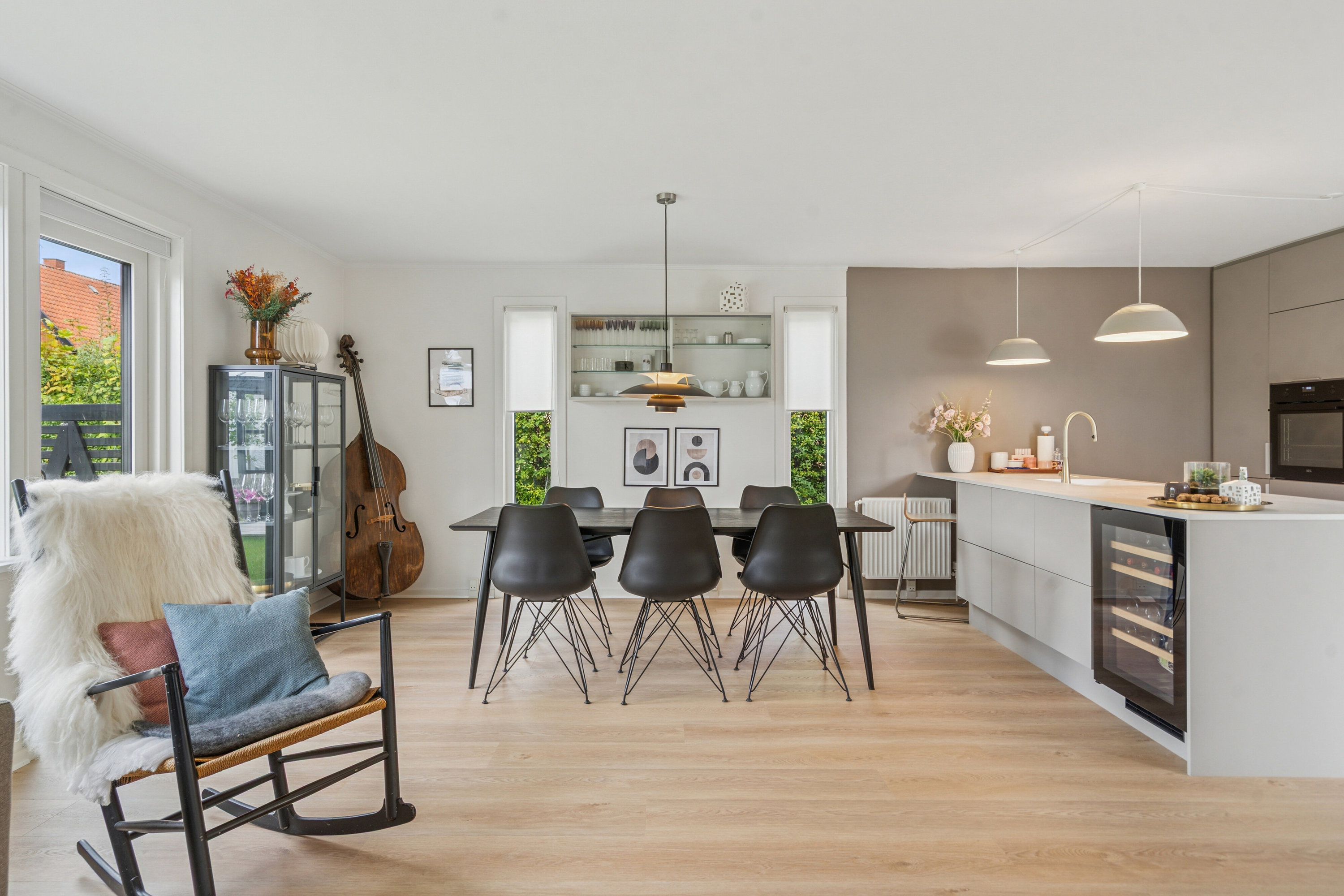 Fremhævet spisestue billede i fuldskærmstilstand. Billede af Lumbyvej 55, 5000 Odense C