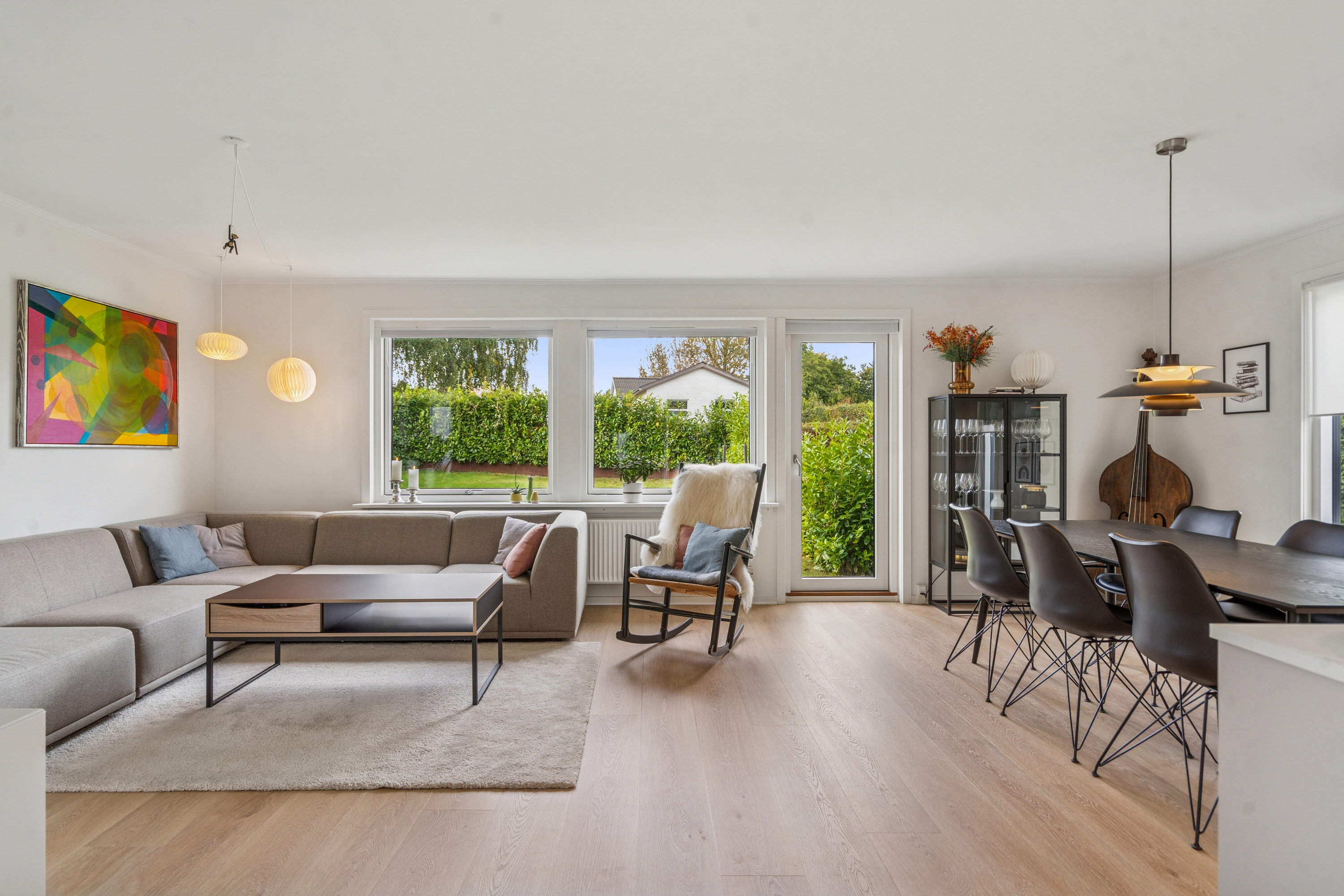 Fremhævet stue billede i fuldskærmstilstand. Billede af Lumbyvej 55, 5000 Odense C