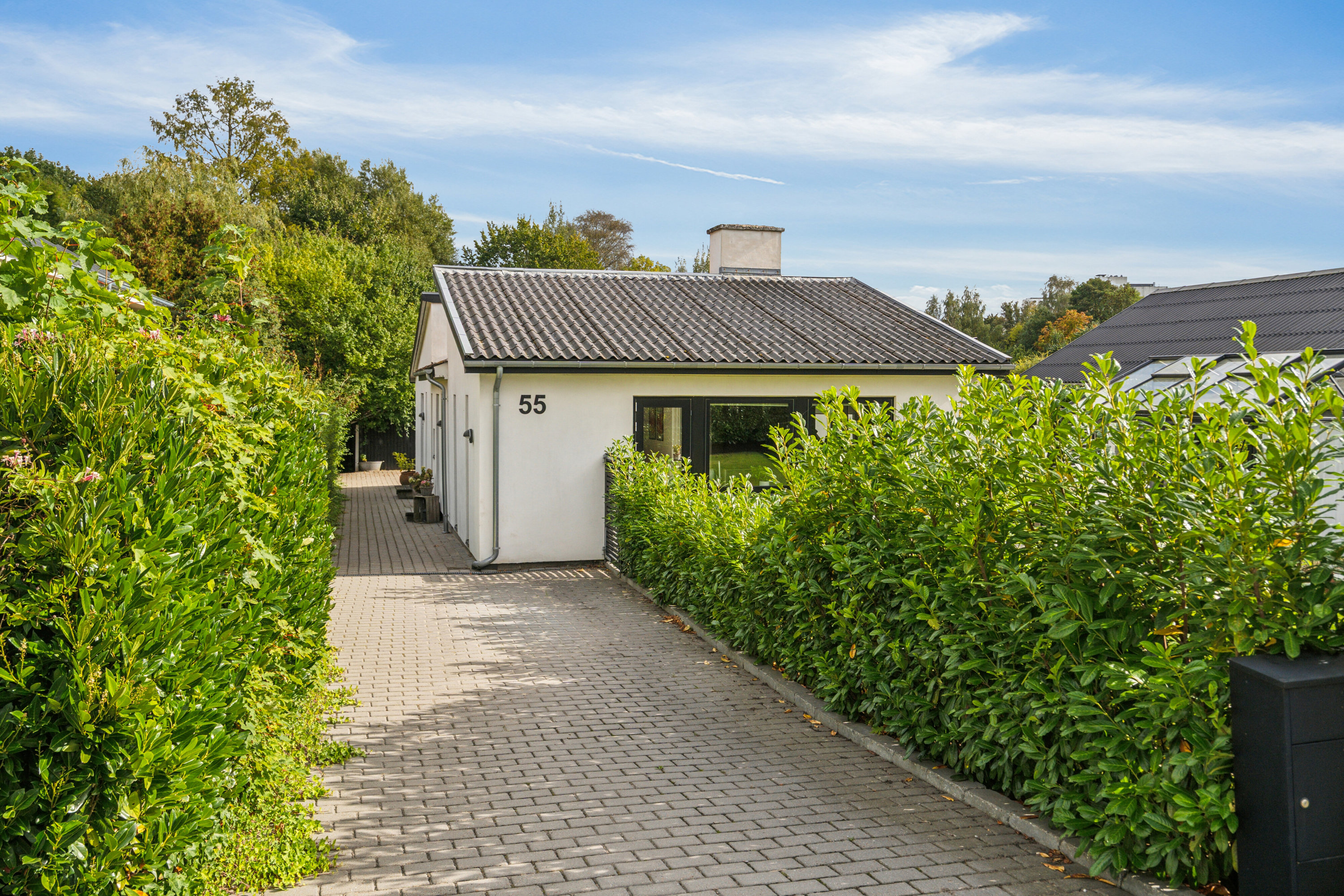 Fremhævet udendørs billede i fuldskærmstilstand. Billede af Lumbyvej 55, 5000 Odense C