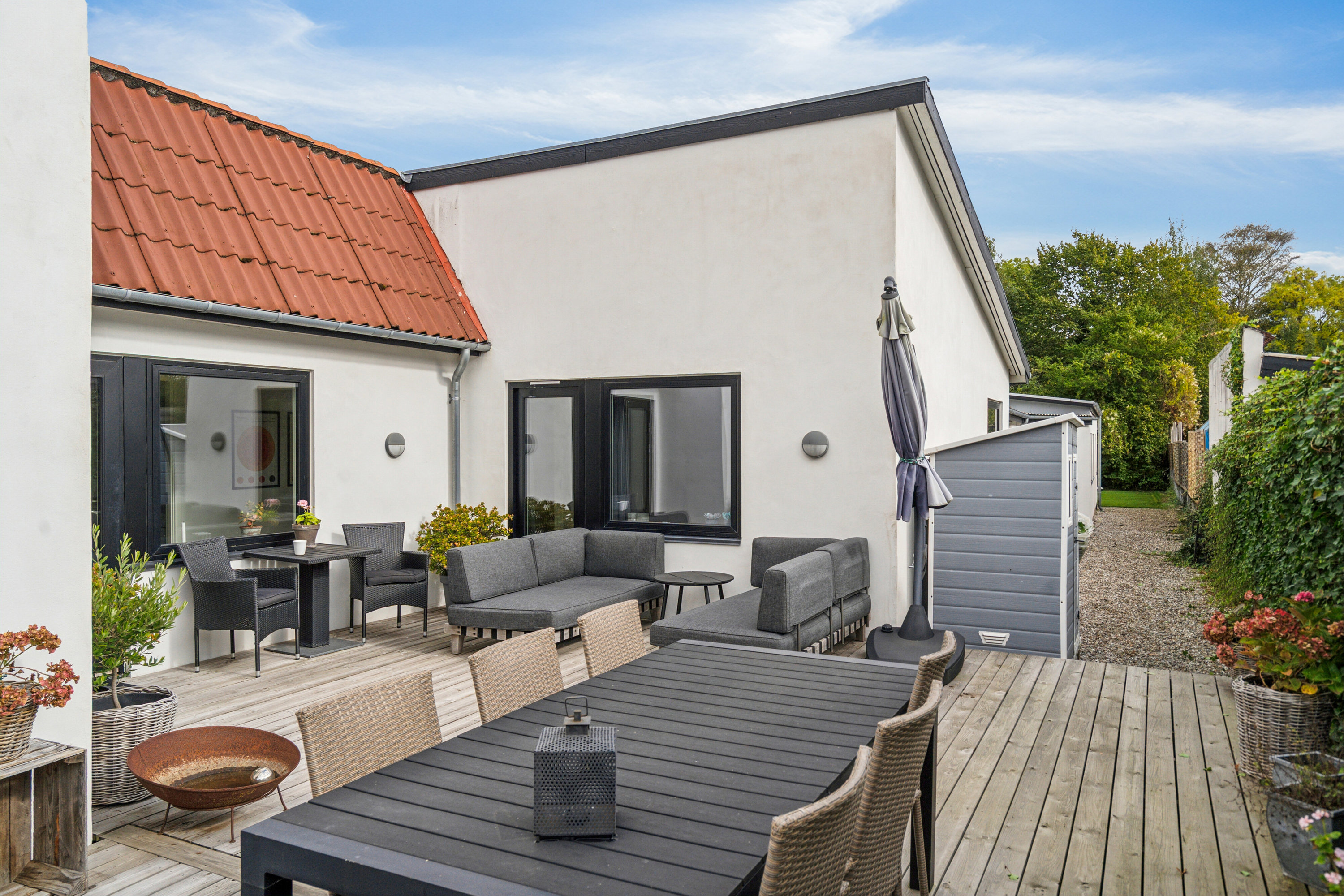 Fremhævet terrasse billede i fuldskærmstilstand. Billede af Lumbyvej 55, 5000 Odense C