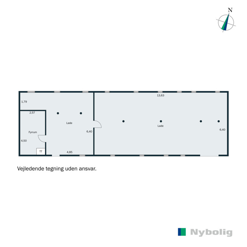 Plantegninger billede af Korsbækdal 4, 7150 Barrit