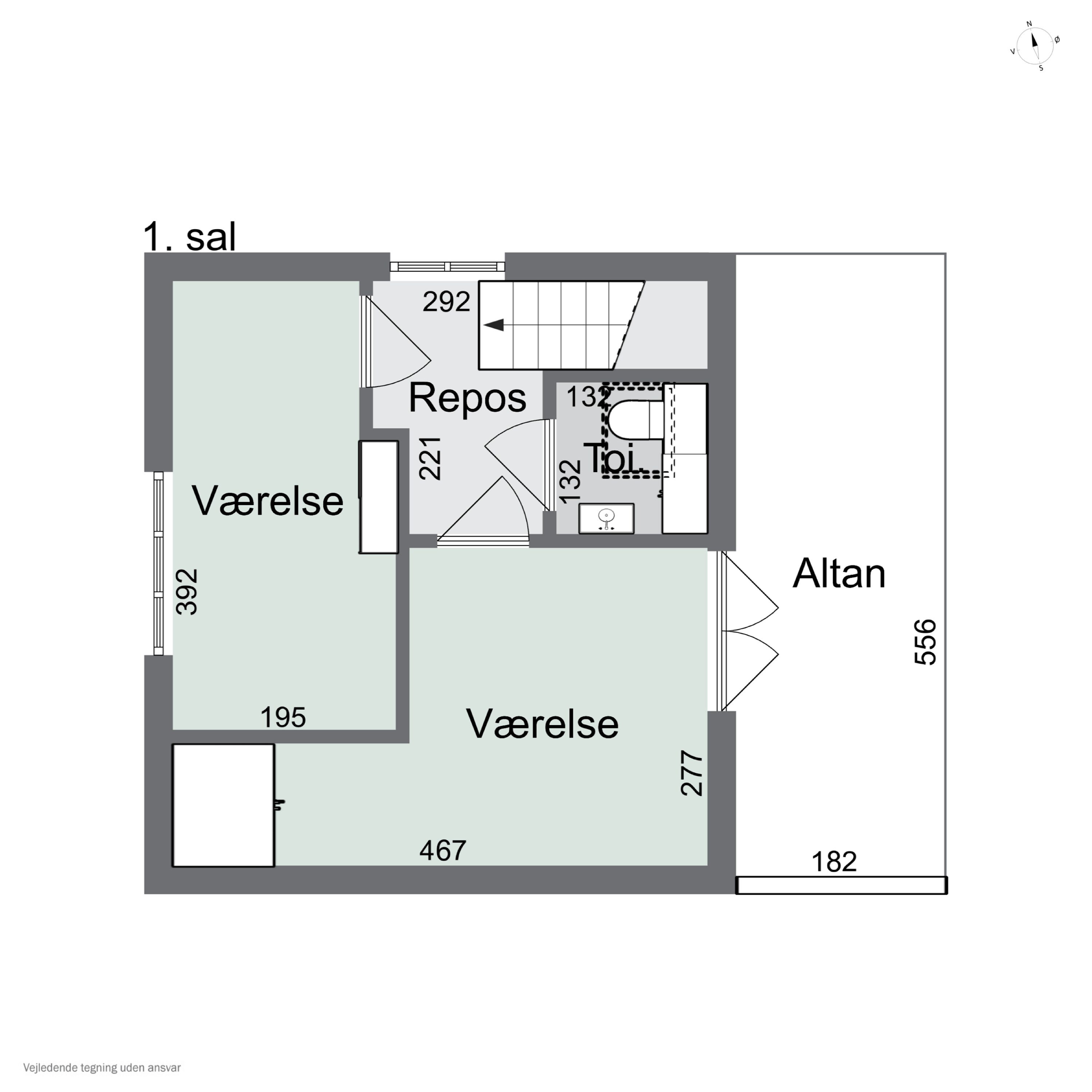 Plantegninger billede af Voldgade 35, Rønne, 3700 Rønne