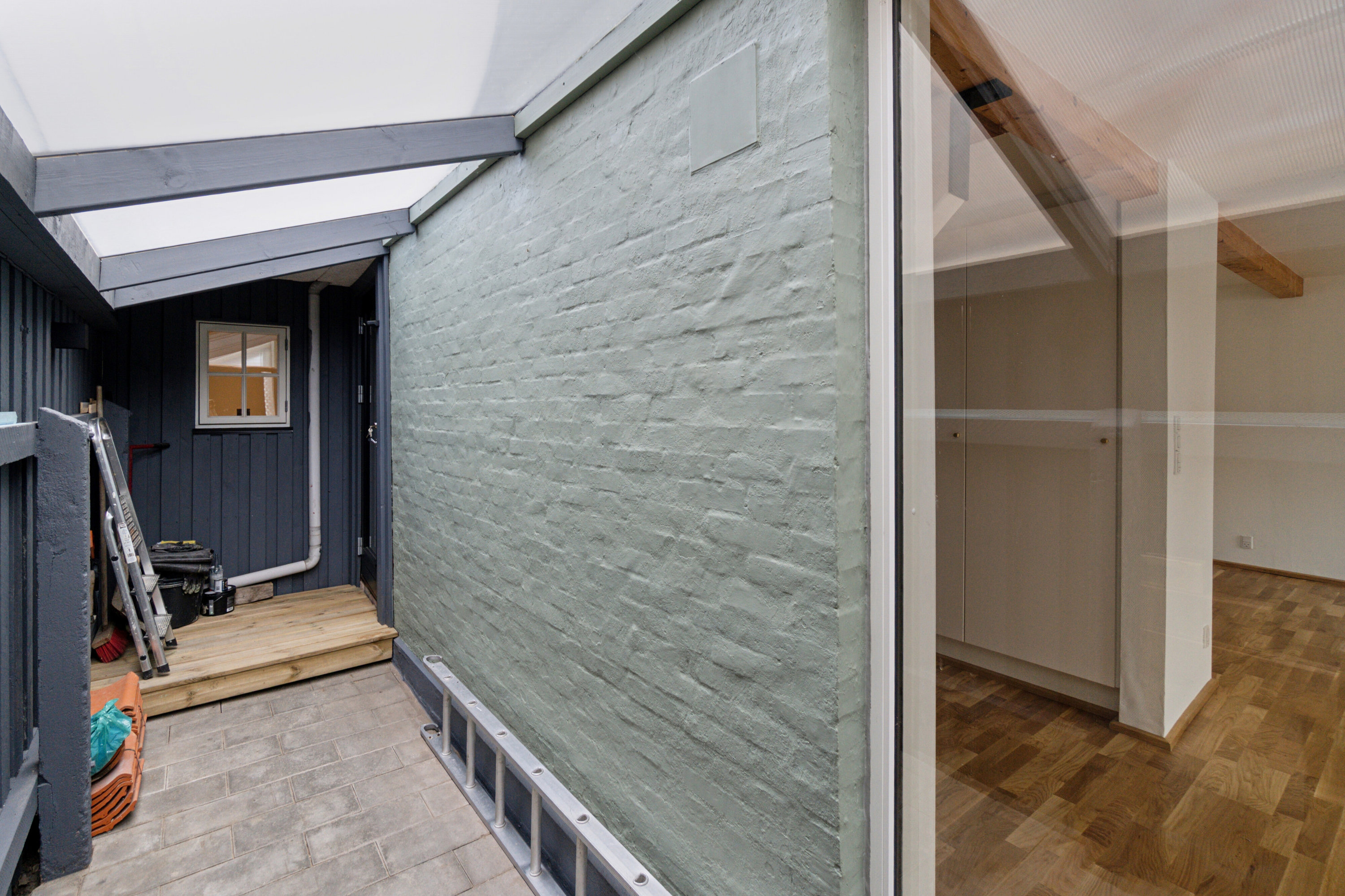 Fremhævet gang billede i fuldskærmstilstand. Billede af Voldgade 35, Rønne, 3700 Rønne