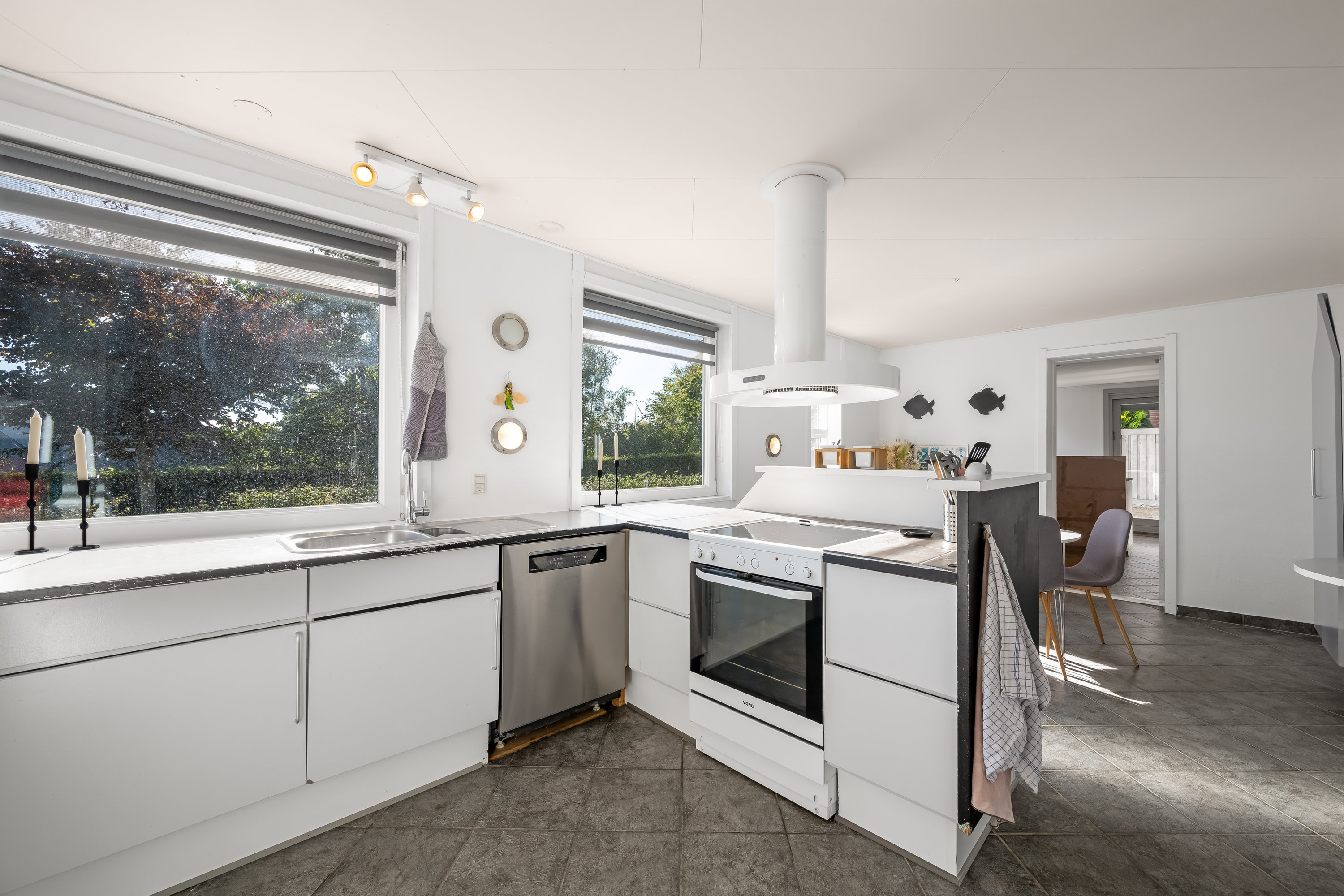 Fremhævet køkken billede i fuldskærmstilstand. Billede af Kildevej 10, 6971 Spjald