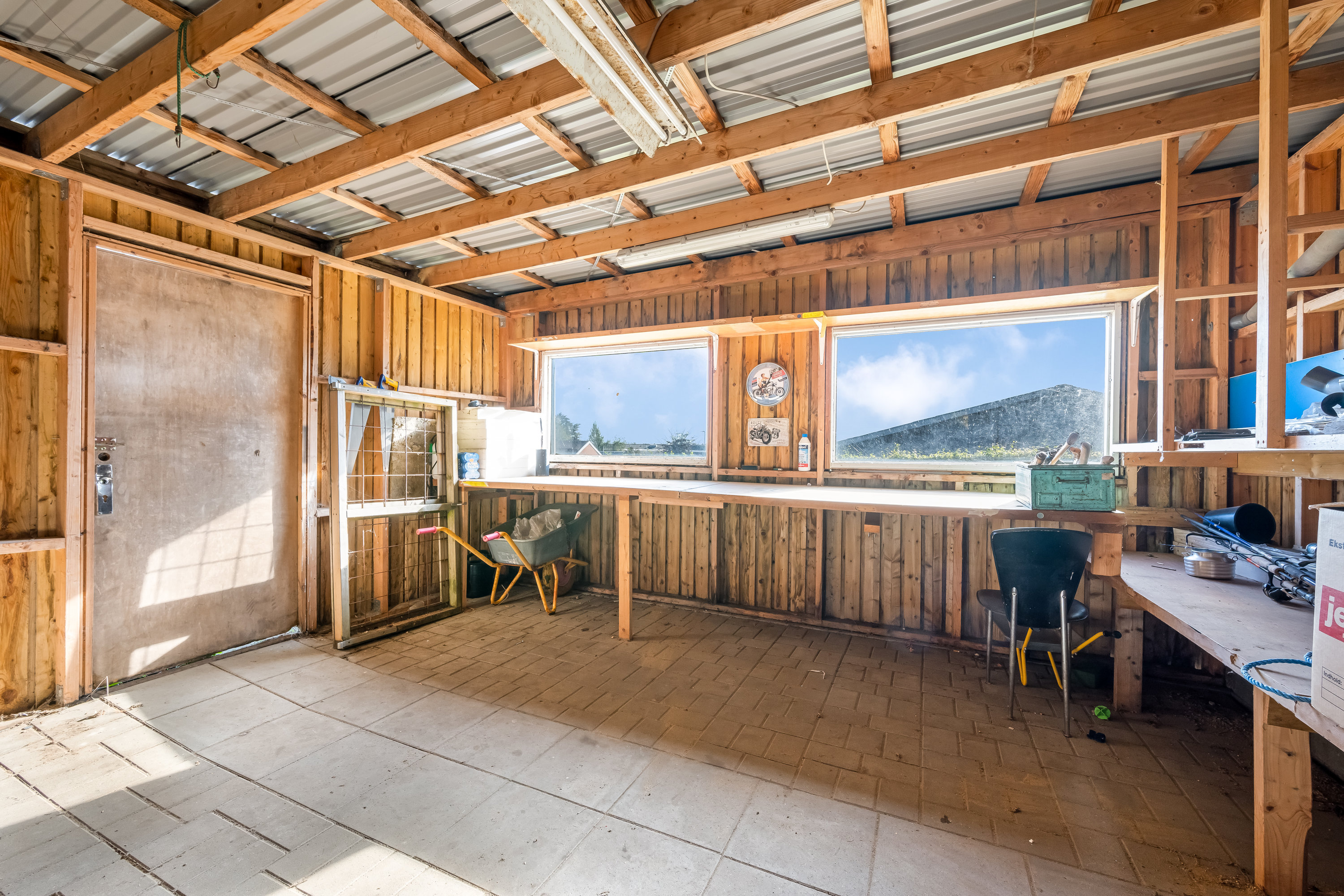 Fremhævet værksted  billede i fuldskærmstilstand. Billede af Kildevej 10, 6971 Spjald