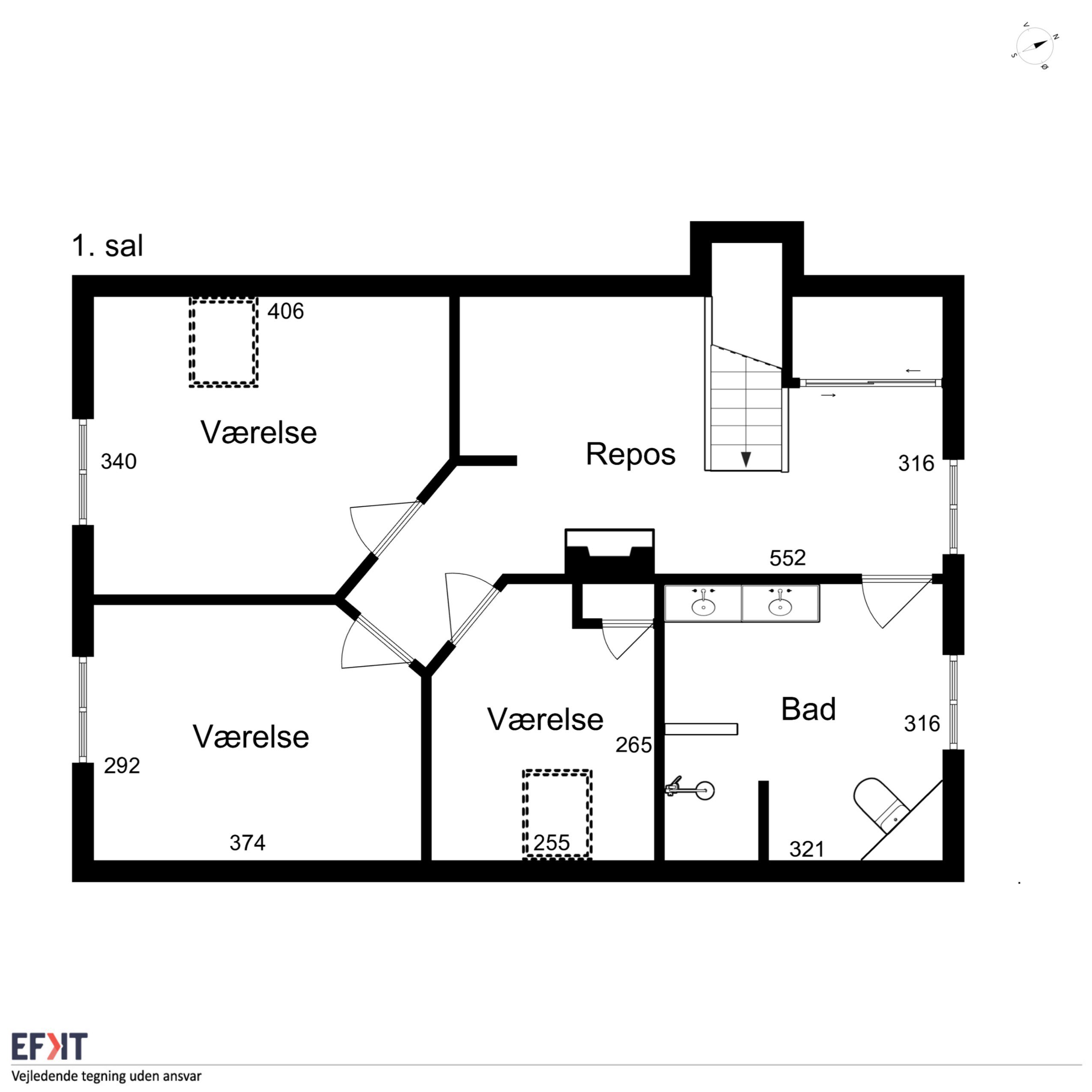 Plantegninger billede af Karetmagervej 1, Sydtødsø, 7900 Nykøbing M