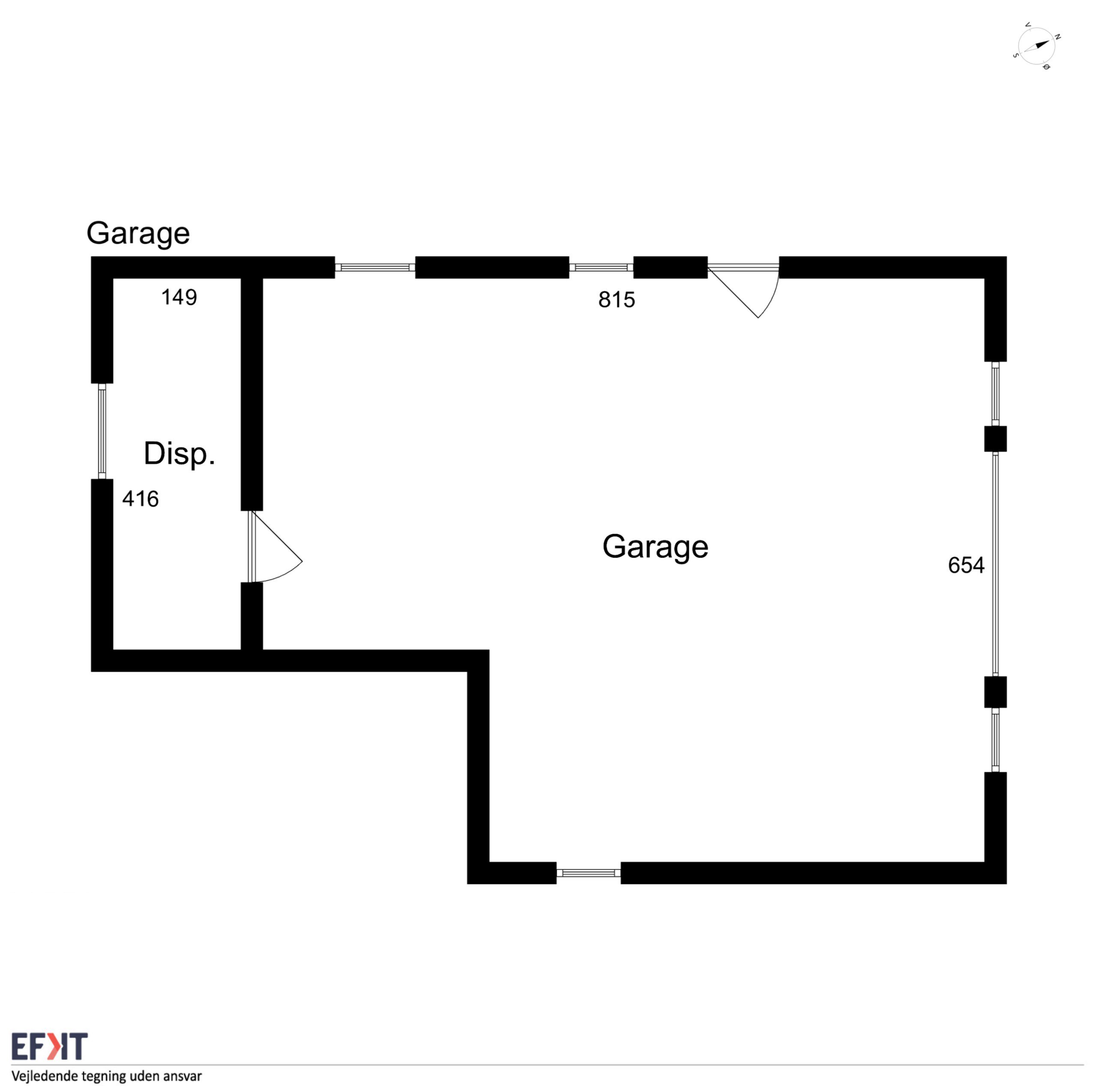 Plantegninger billede af Karetmagervej 1, Sydtødsø, 7900 Nykøbing M