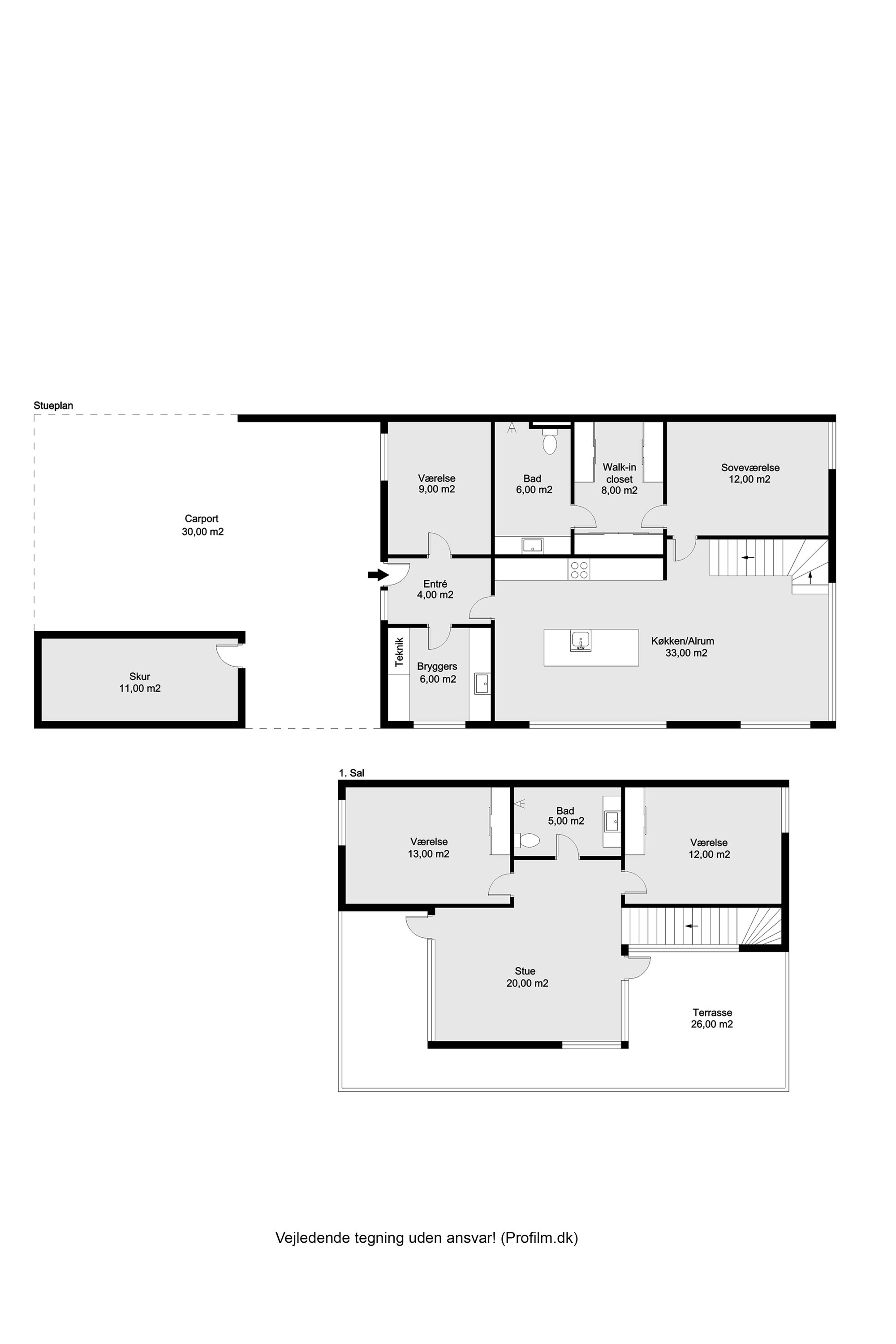 Plantegninger billede af Fuglsang Holm 19, Tjørring, 7400 Herning