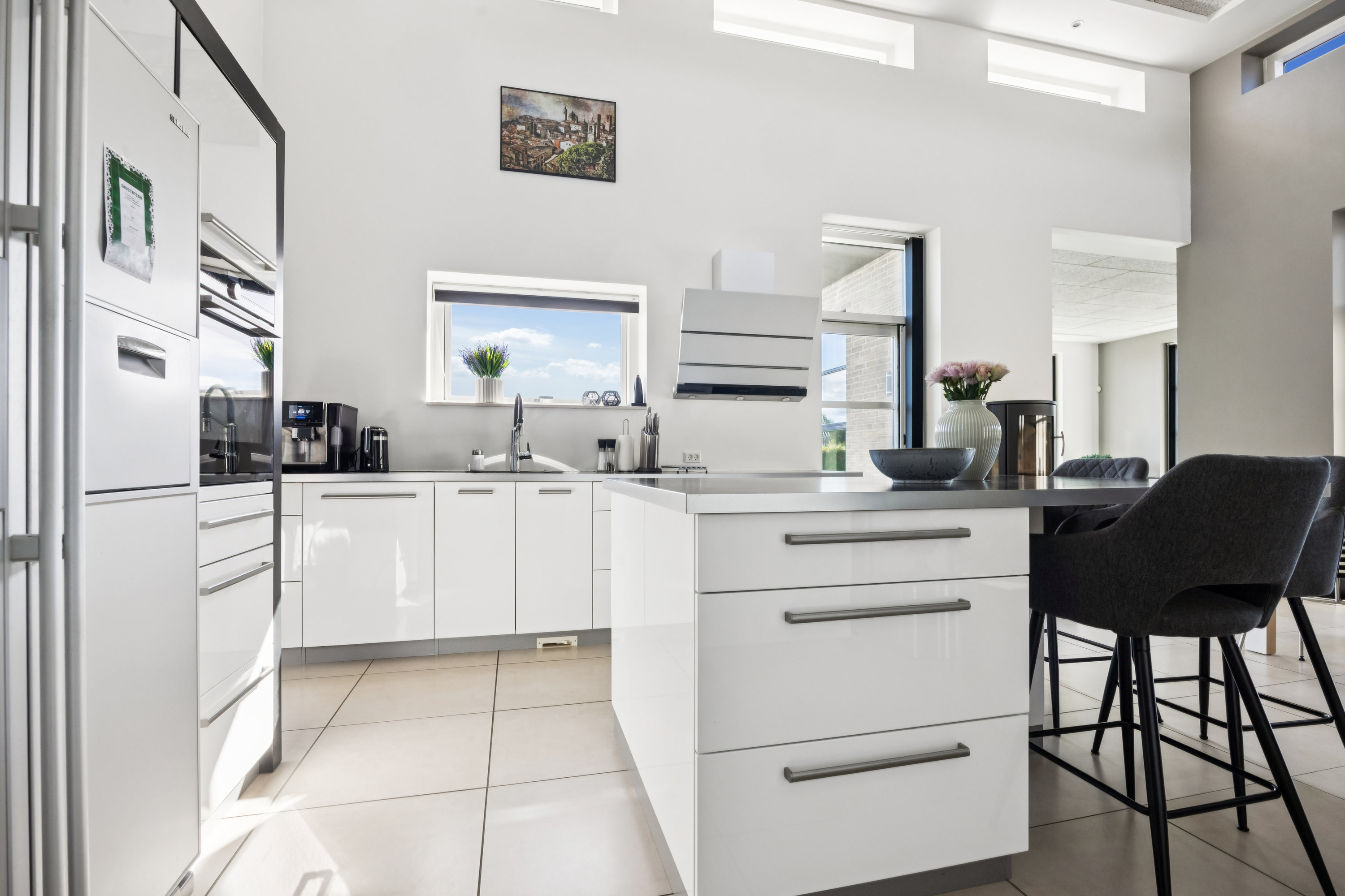 Fremhævet køkken billede i fuldskærmstilstand. Billede af Hostrupkrogen 26, 9500 Hobro