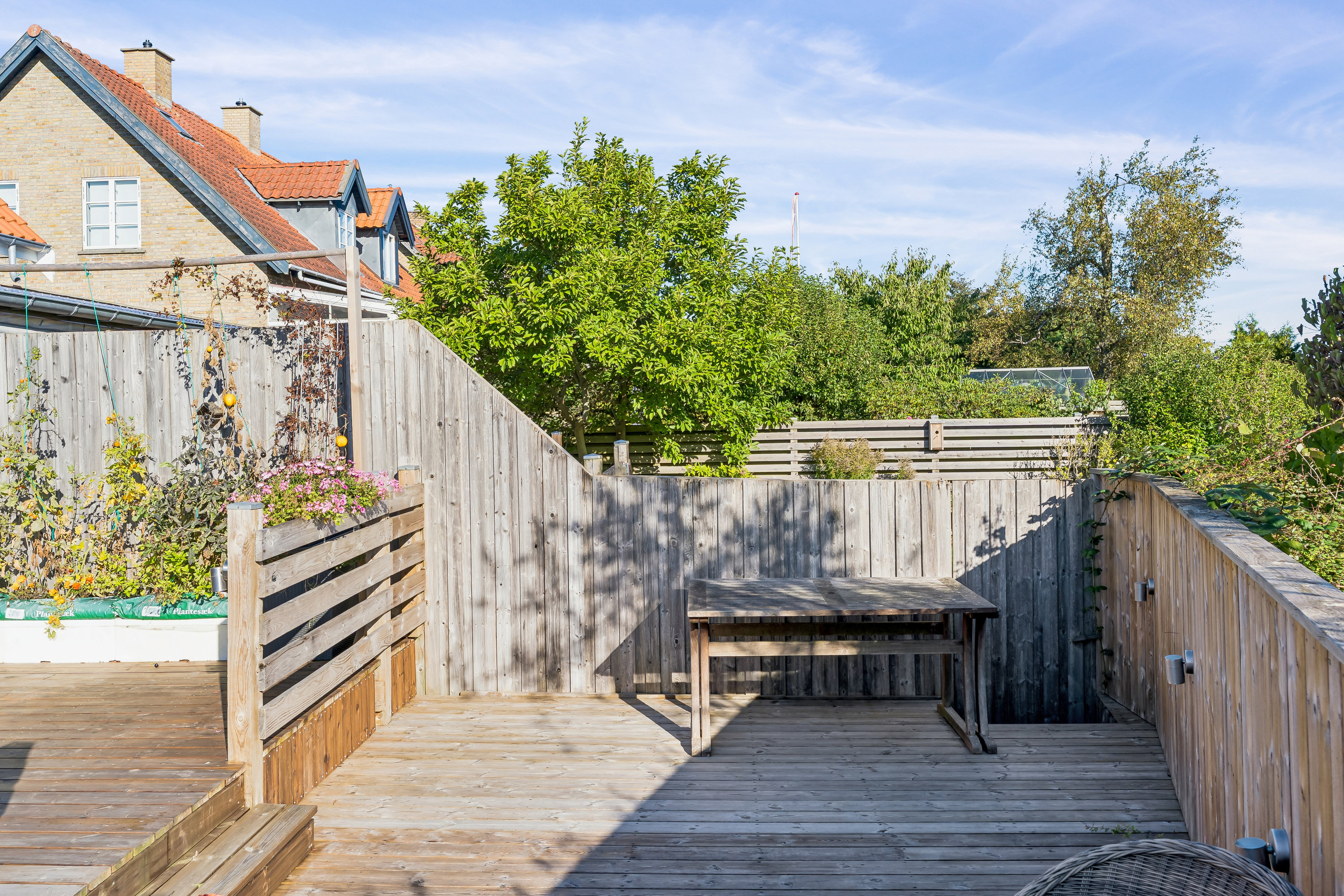 Fremhævet terrasse billede i fuldskærmstilstand. Billede af Kornmarken 31, 2880 Bagsværd