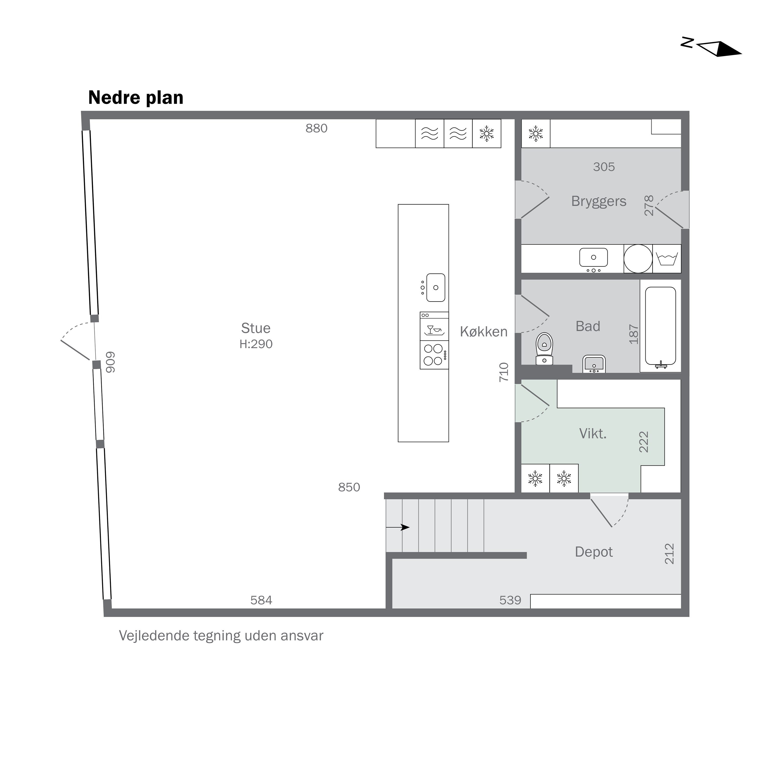 Plantegninger billede af Knud Kristensens Gade 12, 2300 København S