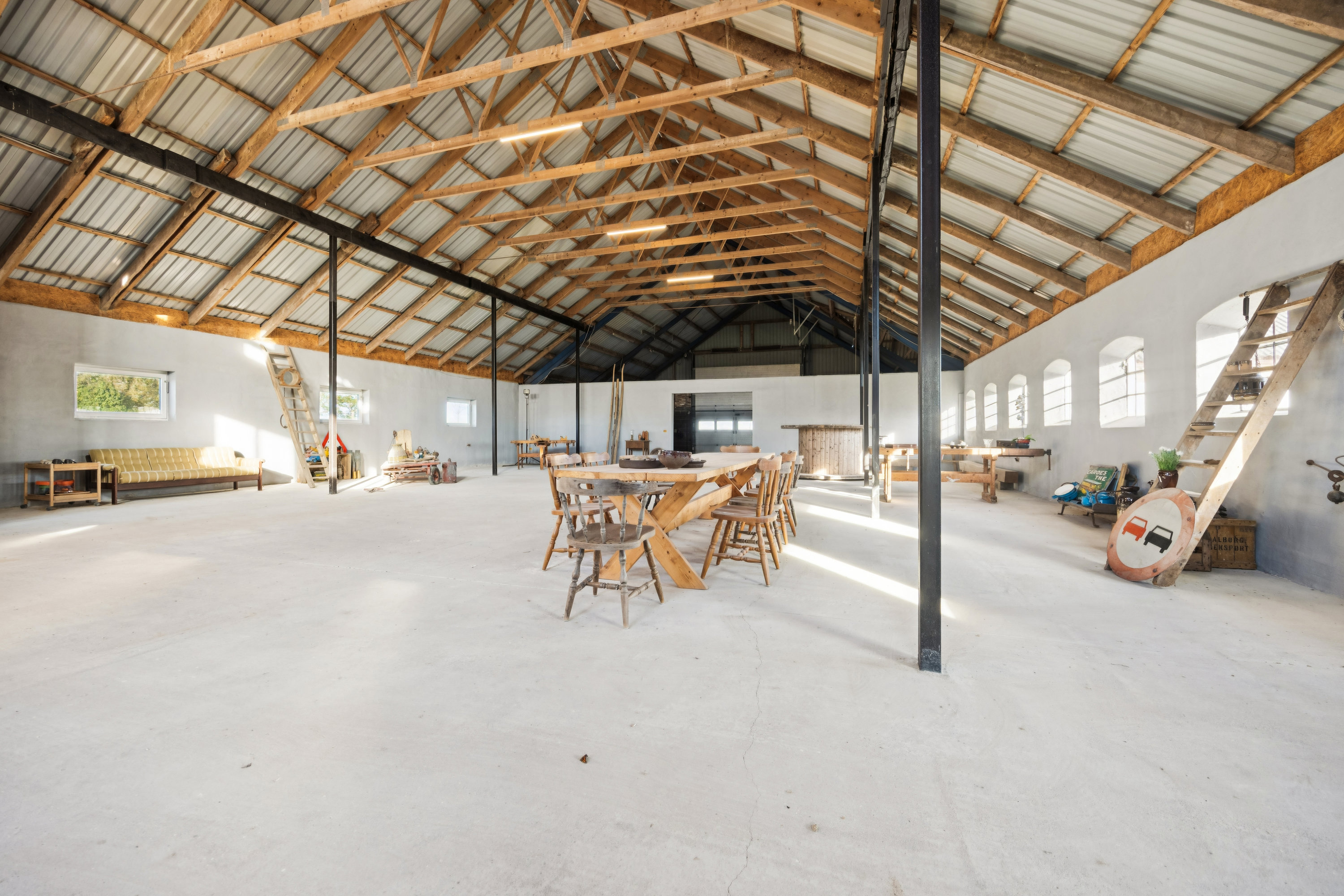 Fremhævet stald billede i fuldskærmstilstand. Billede af Tranekærvej 25, Kaas, 9490 Pandrup