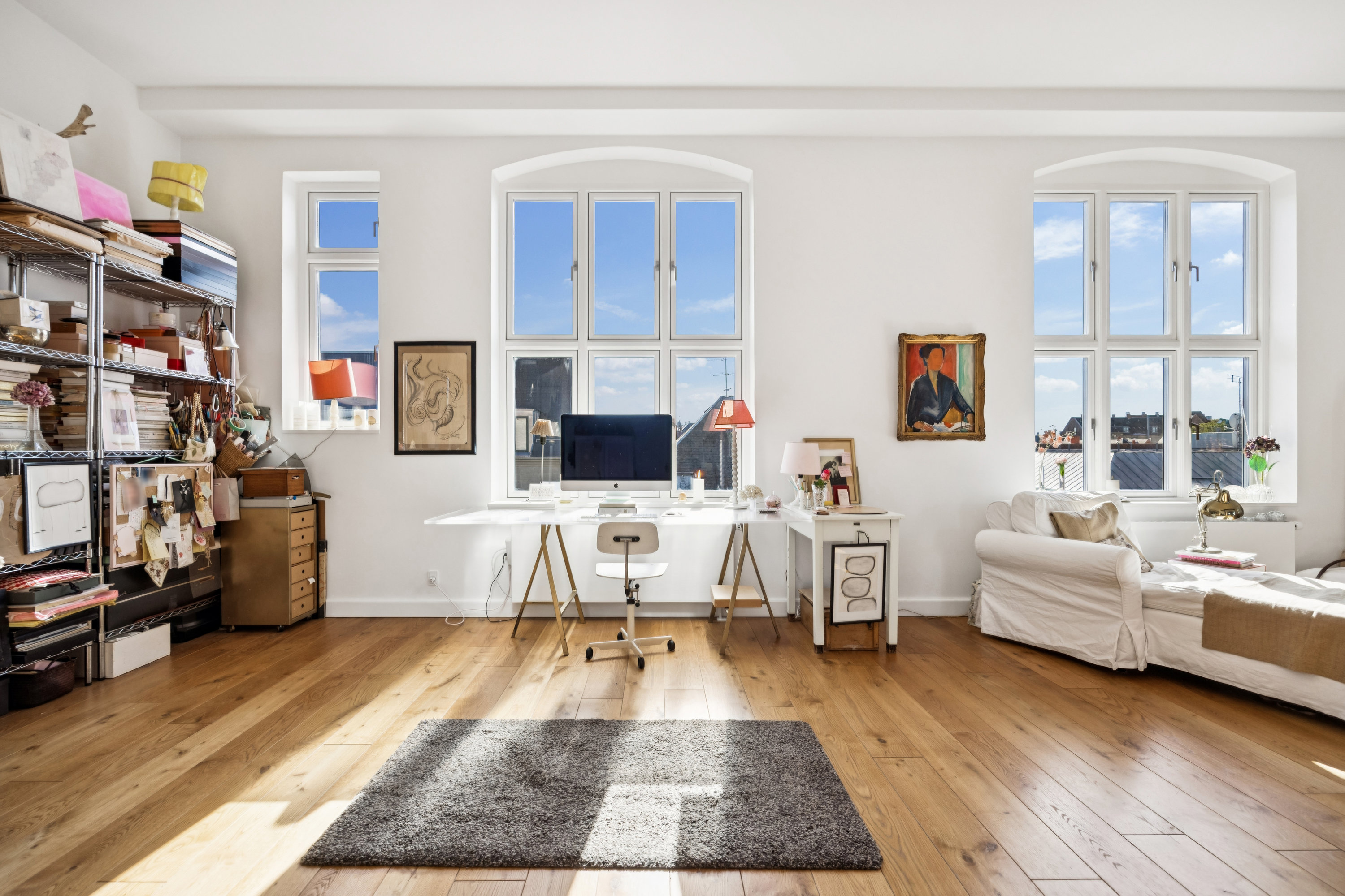 Fremhævet stue billede i fuldskærmstilstand. Billede af Svend Trøsts Vej 21, 3. tv., 1912 Frederiksberg C