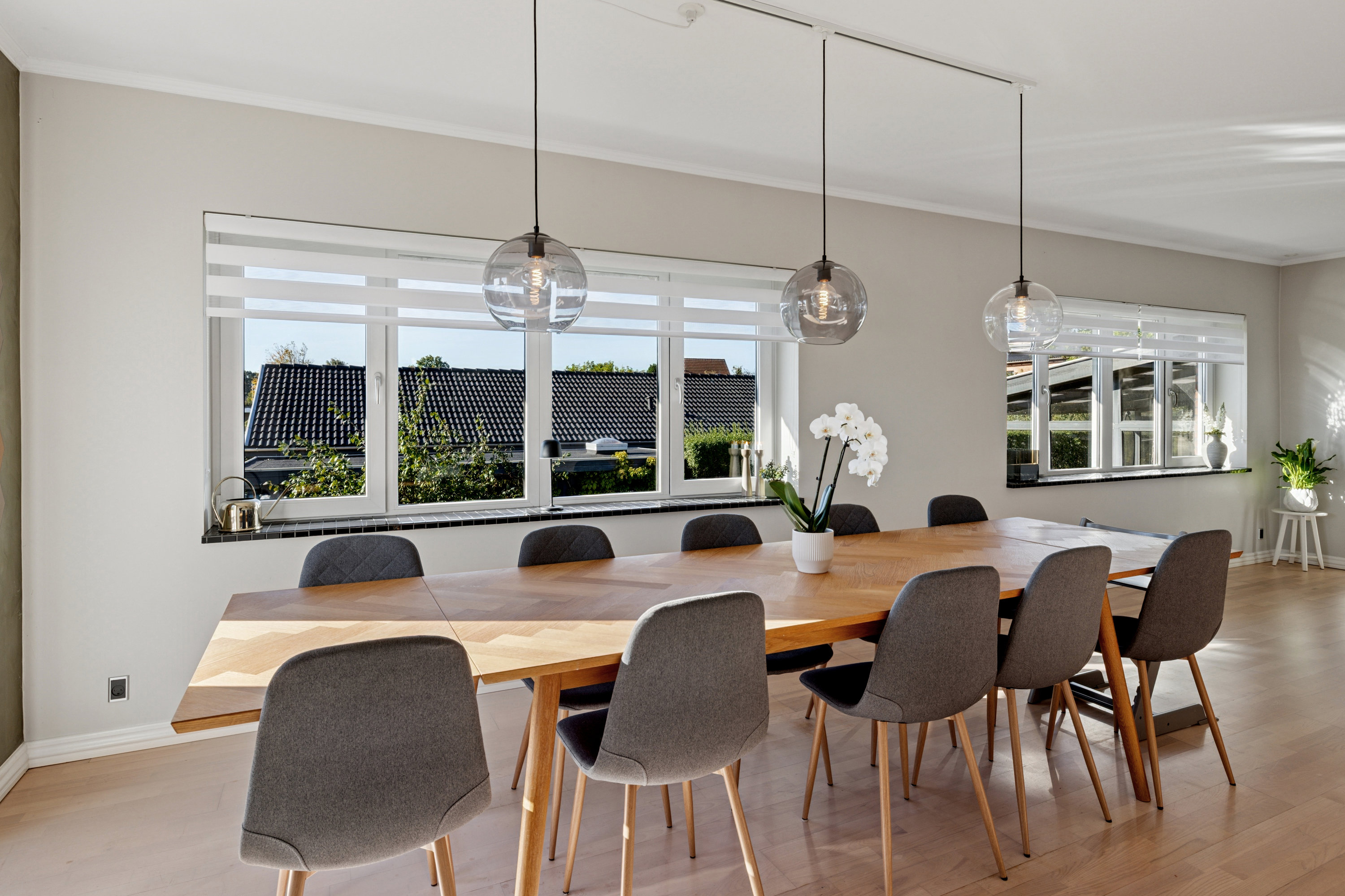 Fremhævet stue billede i fuldskærmstilstand. Billede af Vibevej 10, 8800 Viborg