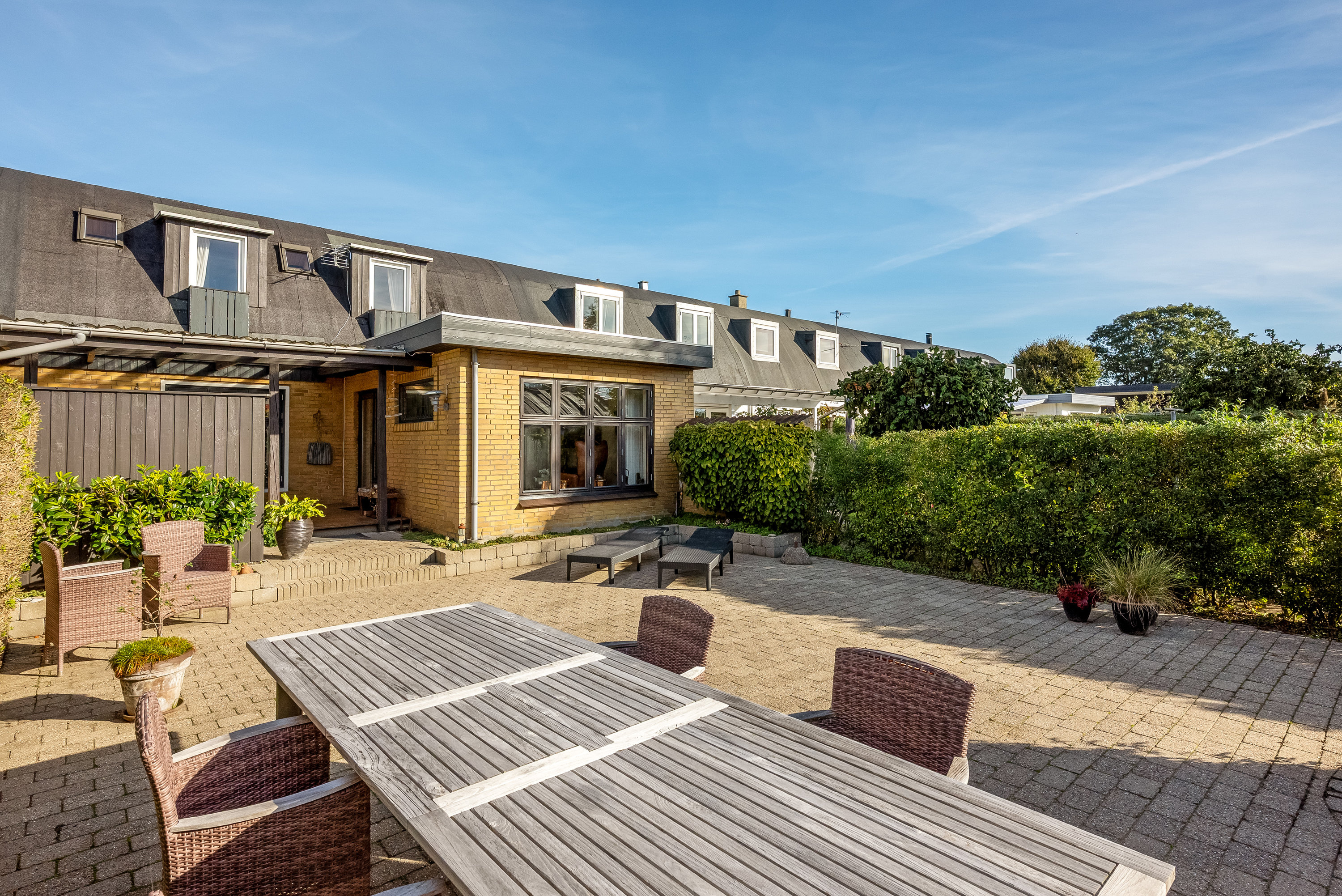 Fremhævet terrasse billede i fuldskærmstilstand. Billede af Vikkevej 16, 7500 Holstebro