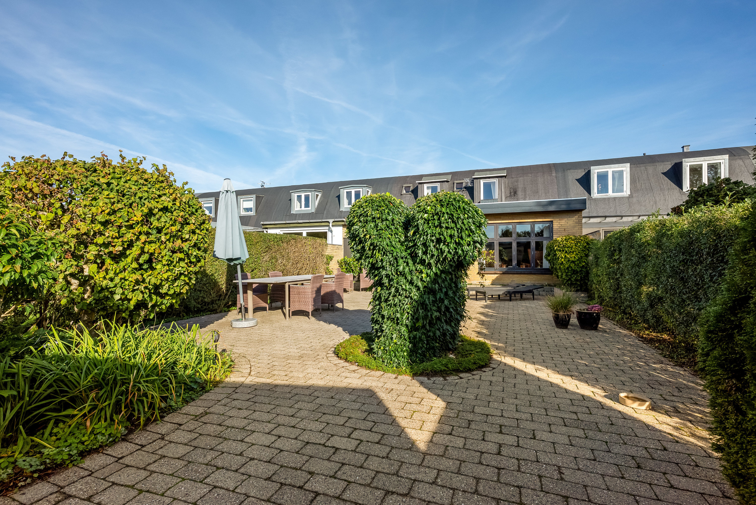 Fremhævet terrasse billede i fuldskærmstilstand. Billede af Vikkevej 16, 7500 Holstebro