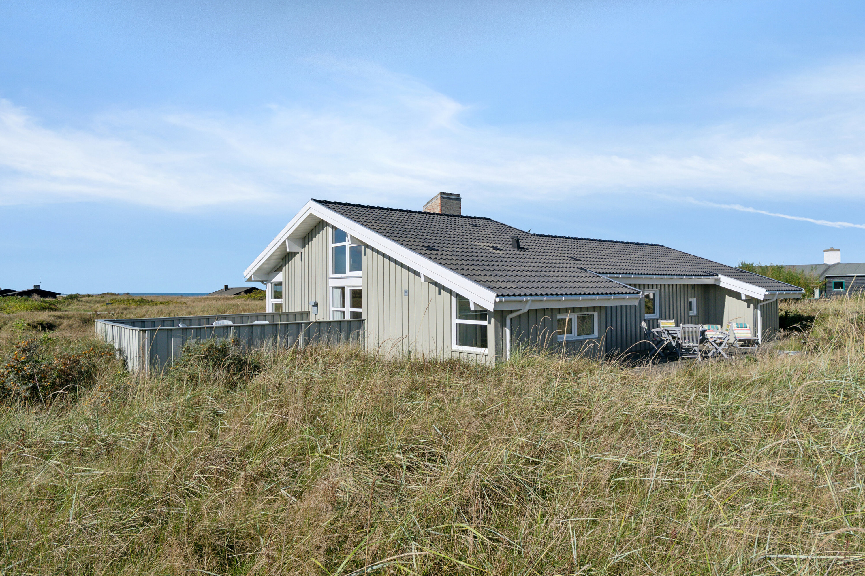 Miniaturebillede 2: set fra haven. Billede af Folstedvej 42, Tversted, 9881 Bindslev