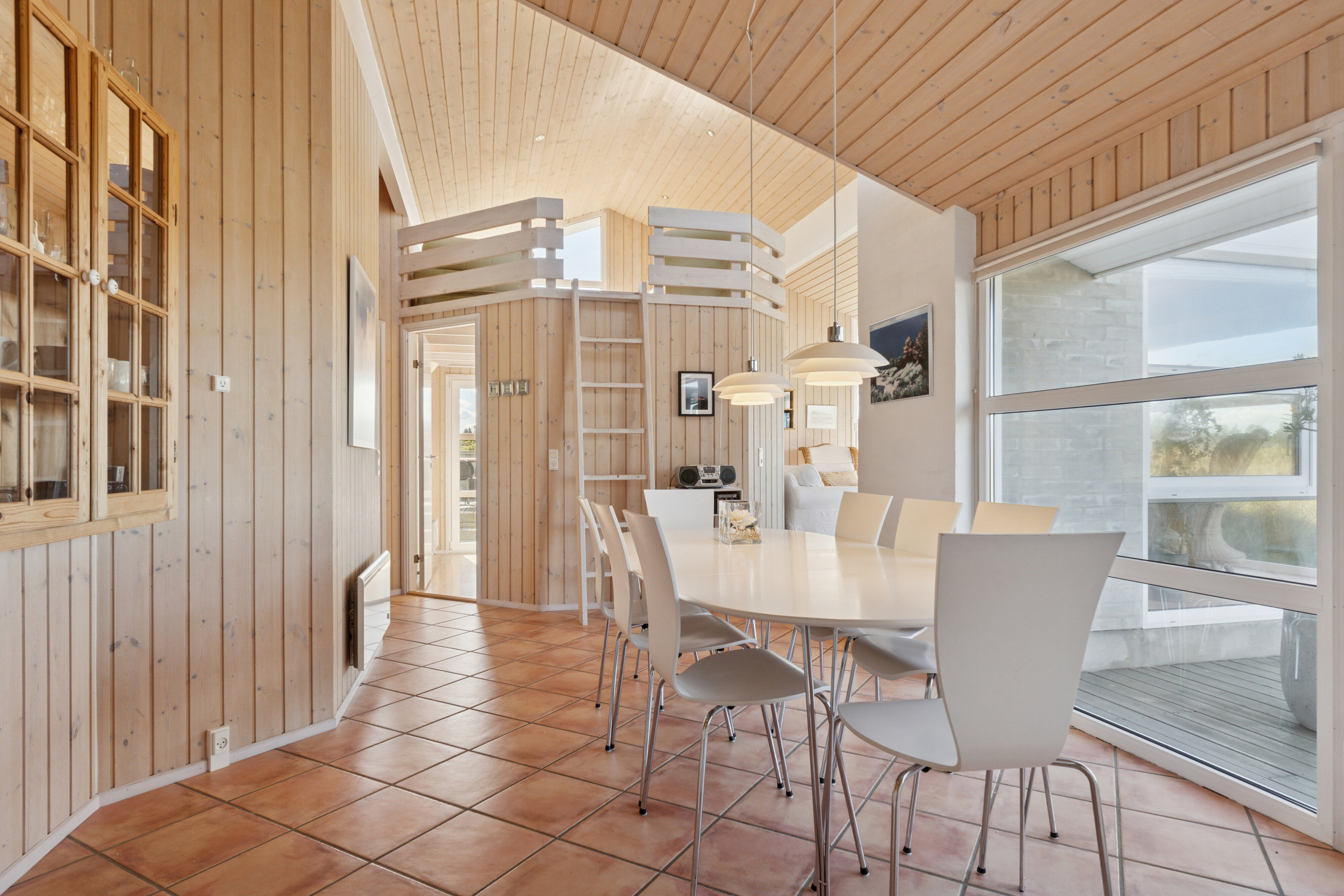 Fremhævet spisestue billede i fuldskærmstilstand. Billede af Folstedvej 42, Tversted, 9881 Bindslev