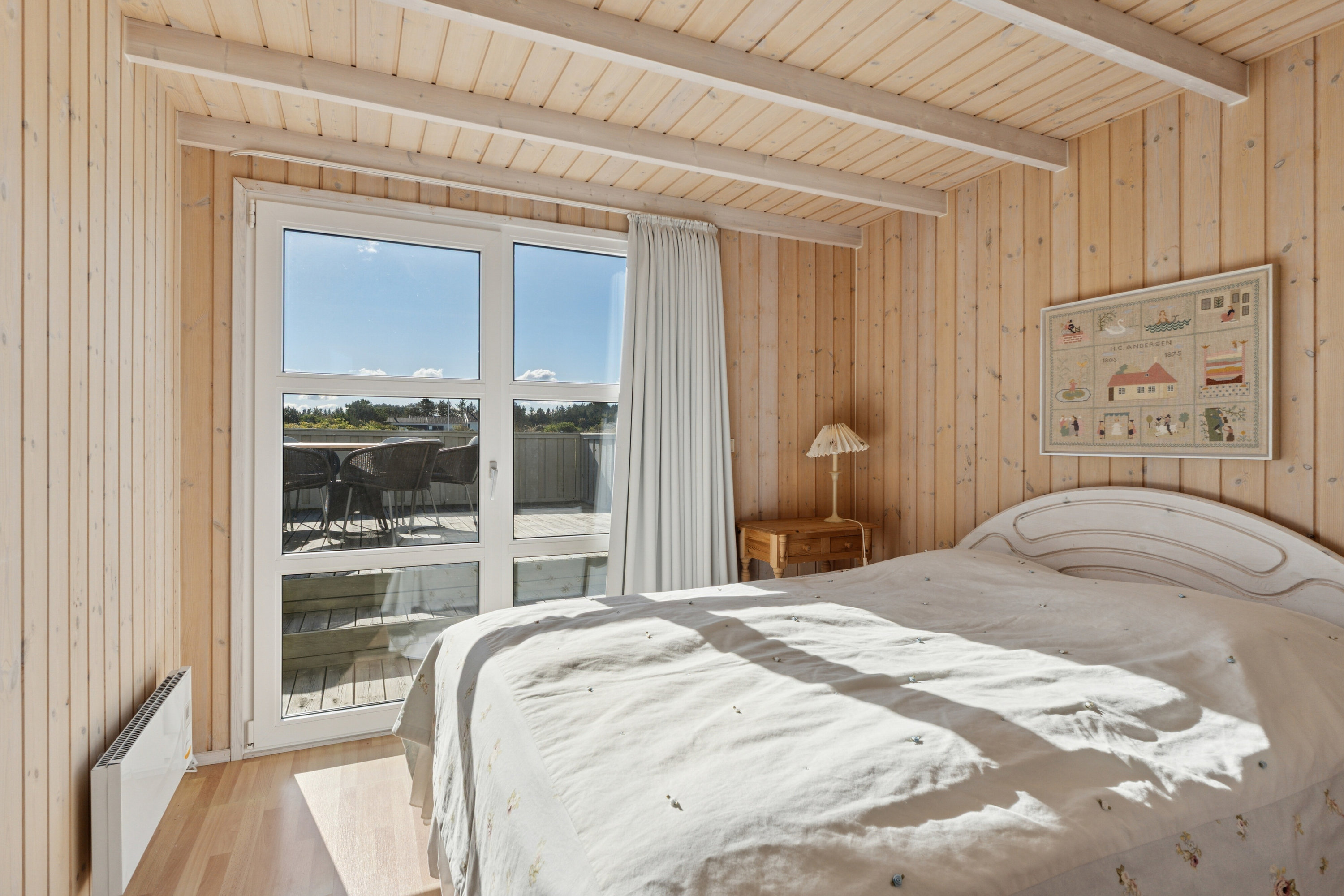 Fremhævet soveværelse billede i fuldskærmstilstand. Billede af Folstedvej 42, Tversted, 9881 Bindslev