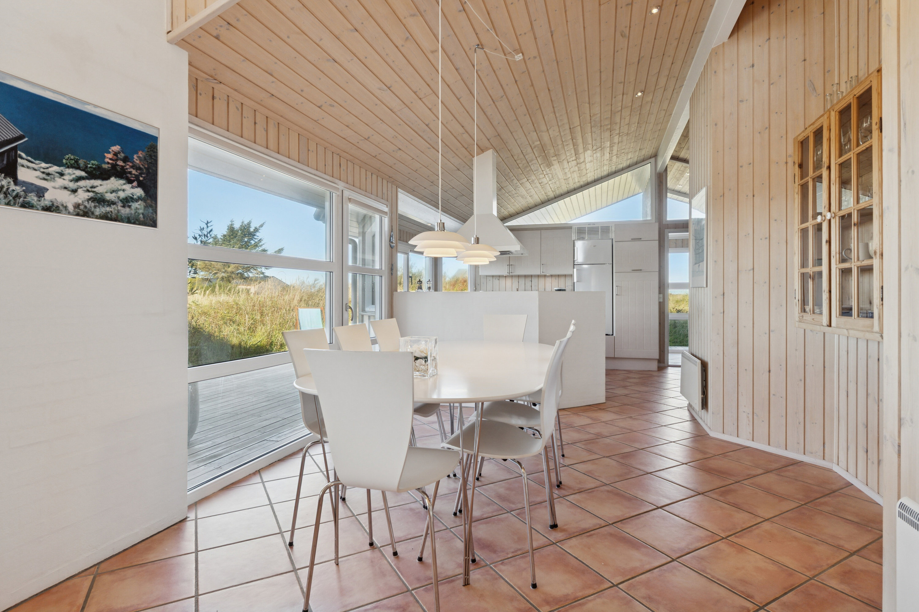 Fremhævet spisestue billede i fuldskærmstilstand. Billede af Folstedvej 42, Tversted, 9881 Bindslev