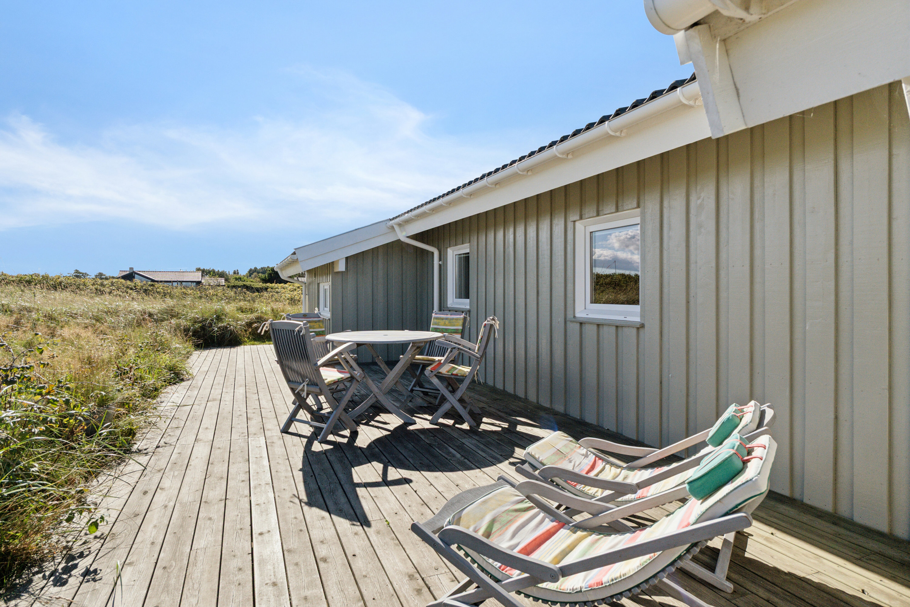 Fremhævet terrasse billede i fuldskærmstilstand. Billede af Folstedvej 42, Tversted, 9881 Bindslev