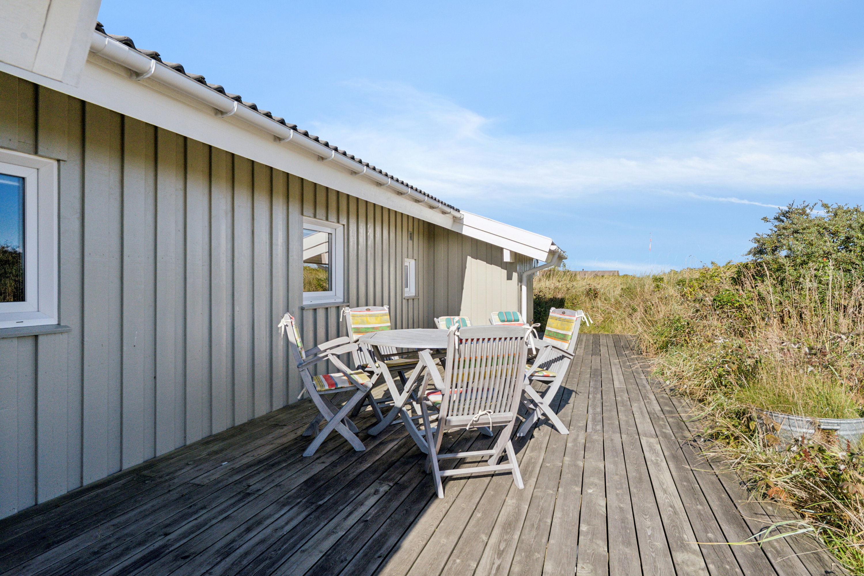 Fremhævet terrasse billede i fuldskærmstilstand. Billede af Folstedvej 42, Tversted, 9881 Bindslev