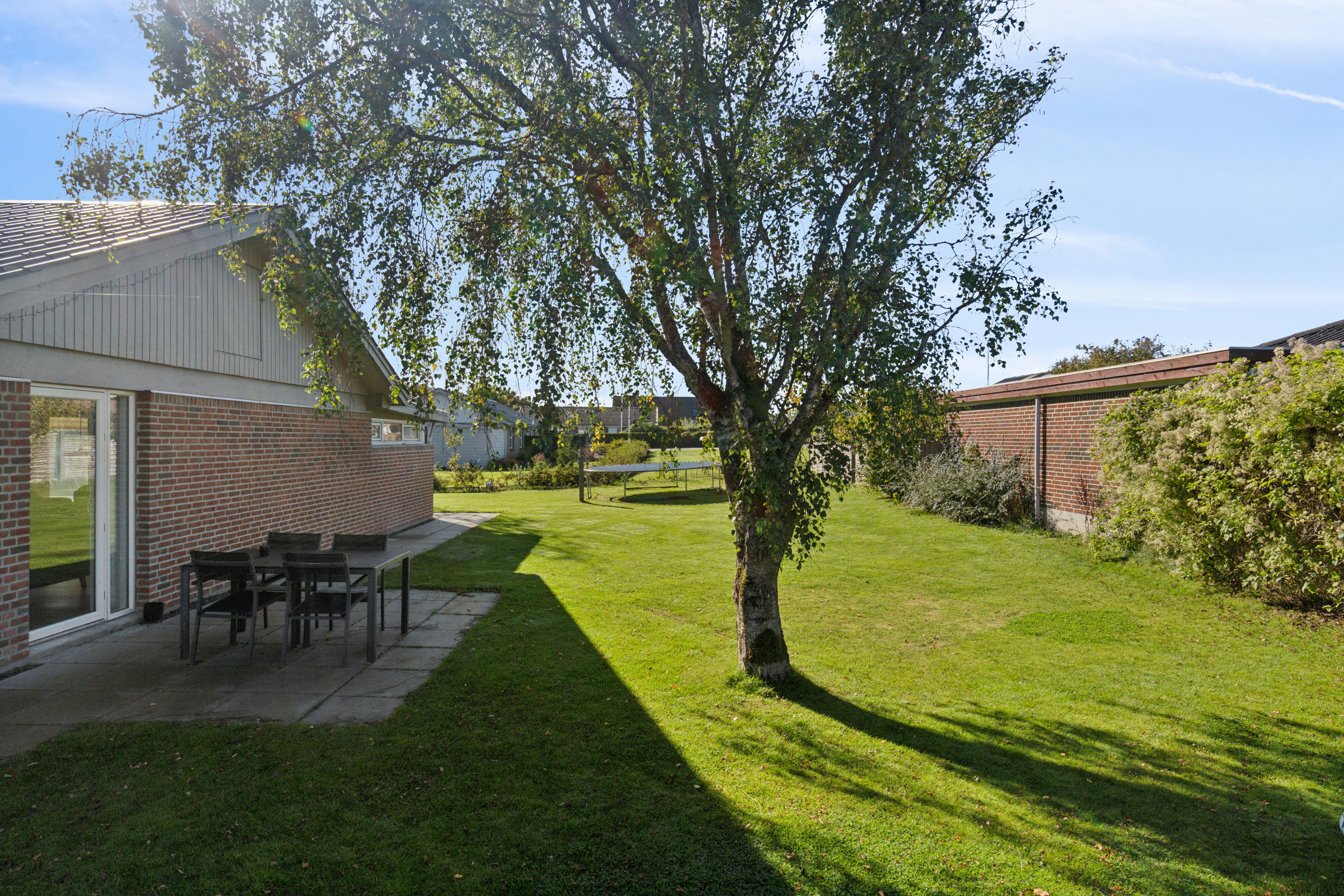 Fremhævet set fra haven billede i fuldskærmstilstand. Billede af Thormodsvej 30, 7760 Hurup Thy