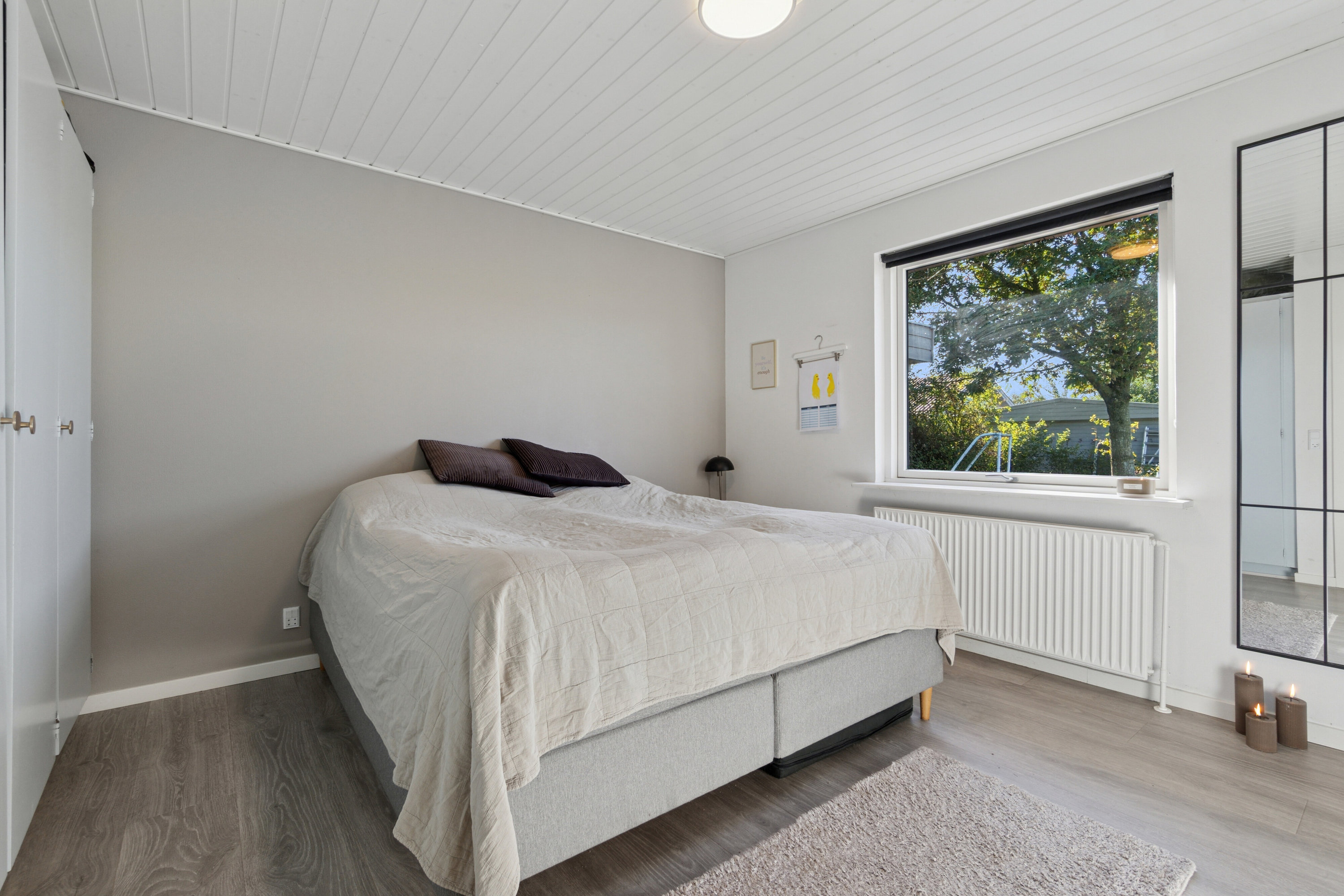 Fremhævet soveværelse billede i fuldskærmstilstand. Billede af Thormodsvej 30, 7760 Hurup Thy