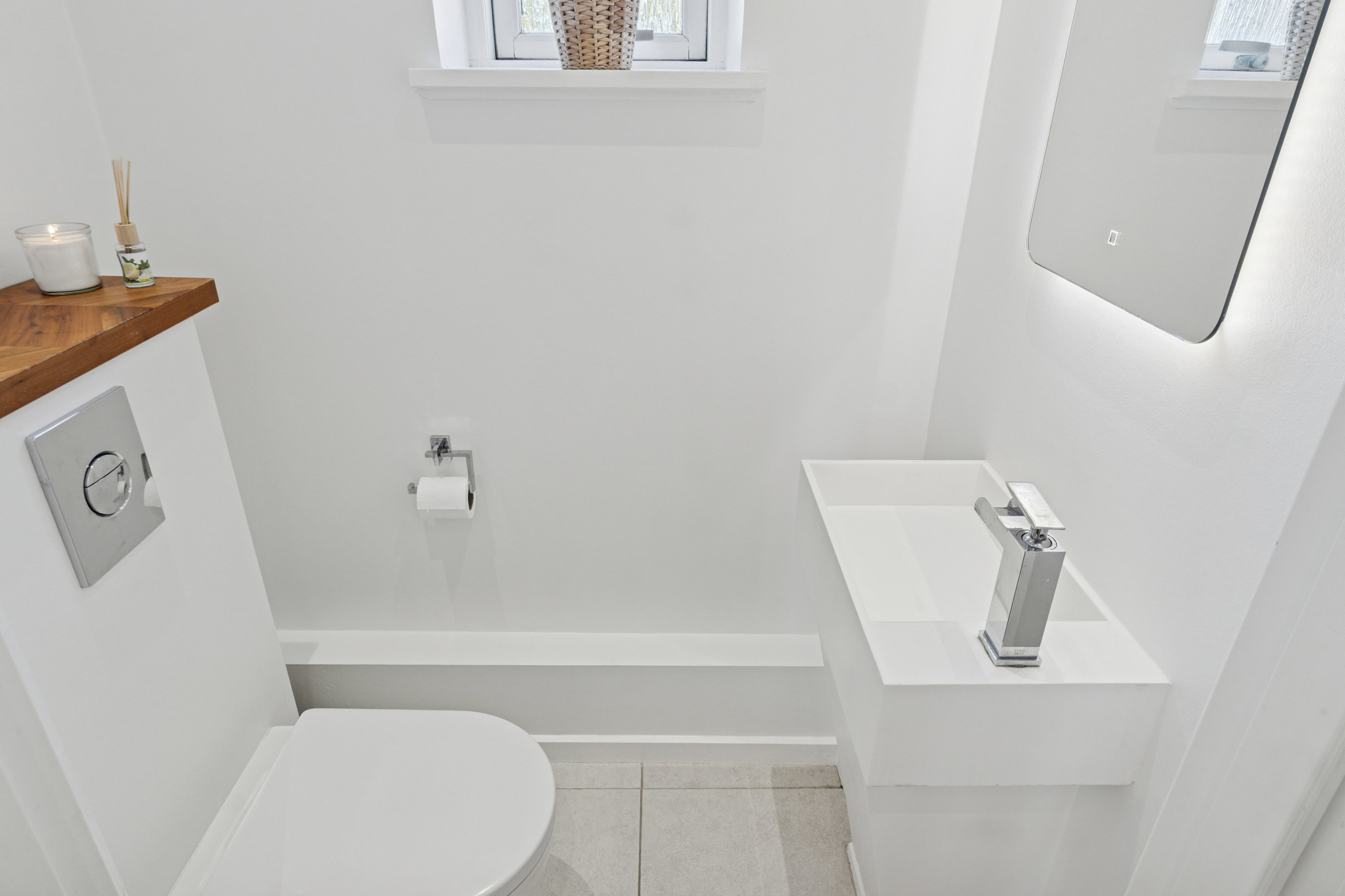 Fremhævet badeværelse billede i fuldskærmstilstand. Billede af Lyngtoftevej 26, 2605 Brøndby