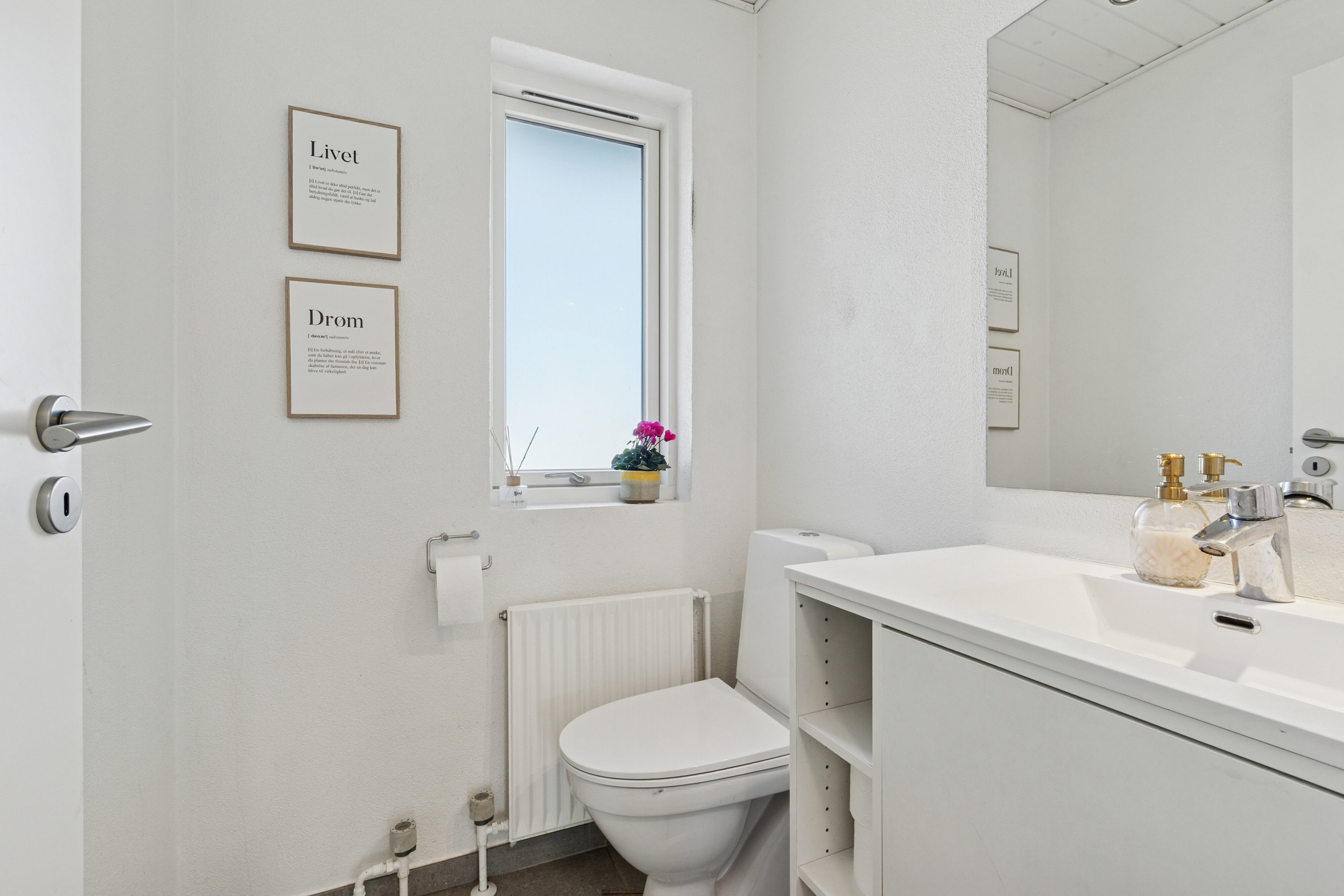 Fremhævet badeværelse billede i fuldskærmstilstand. Billede af Thormodsvej 30, 7760 Hurup Thy