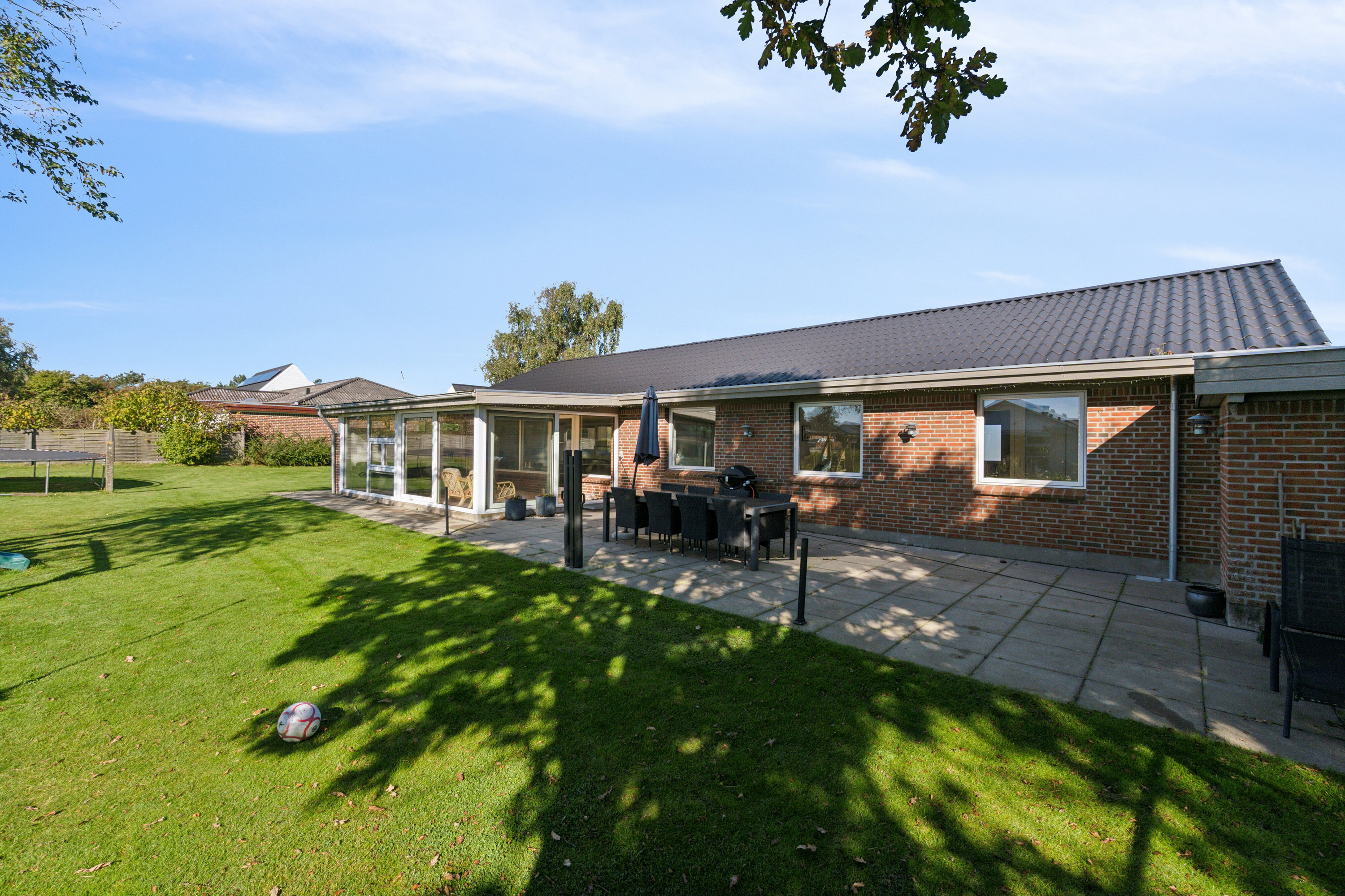 Fremhævet set fra haven billede i fuldskærmstilstand. Billede af Thormodsvej 30, 7760 Hurup Thy