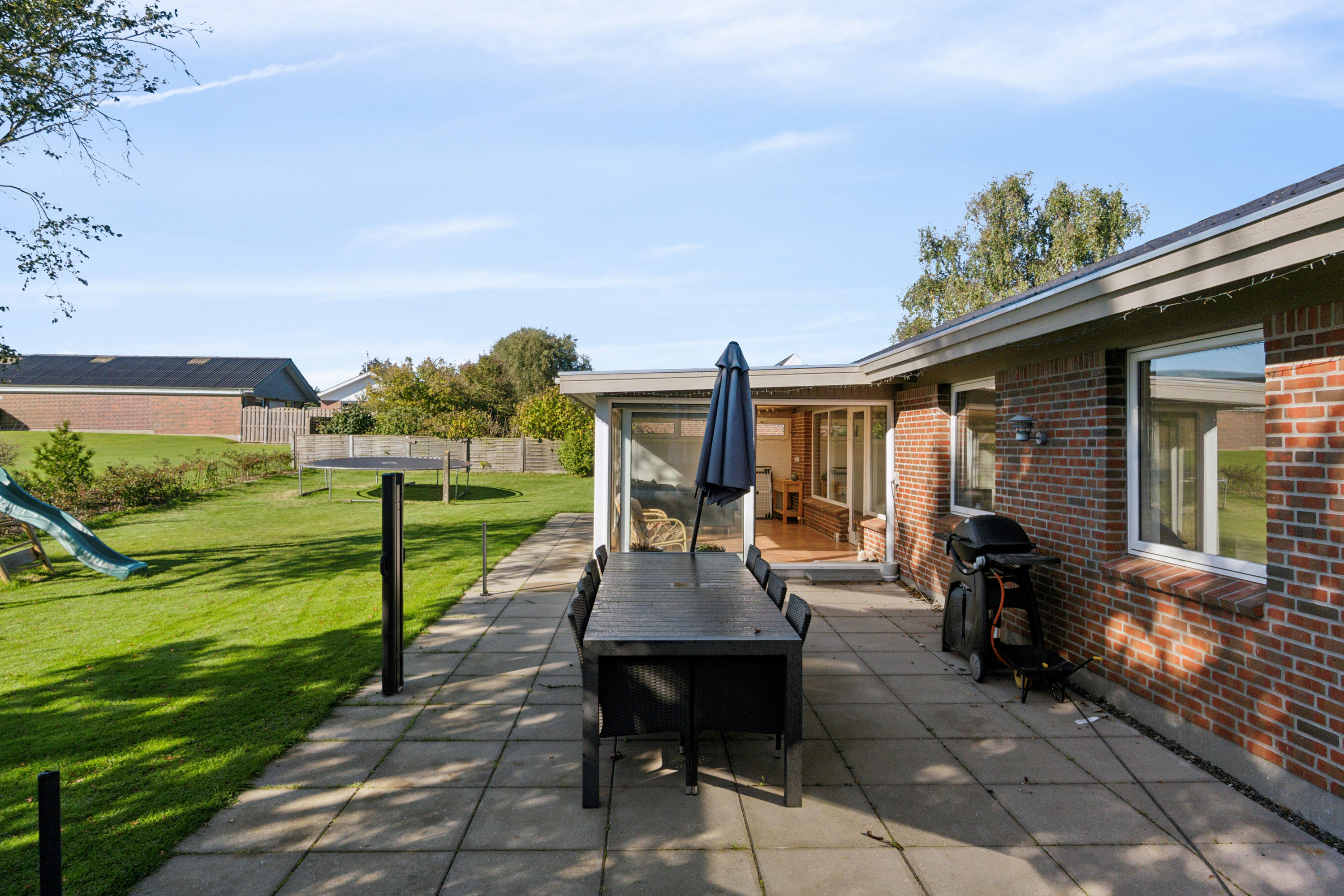 Fremhævet terrasse billede i fuldskærmstilstand. Billede af Thormodsvej 30, 7760 Hurup Thy