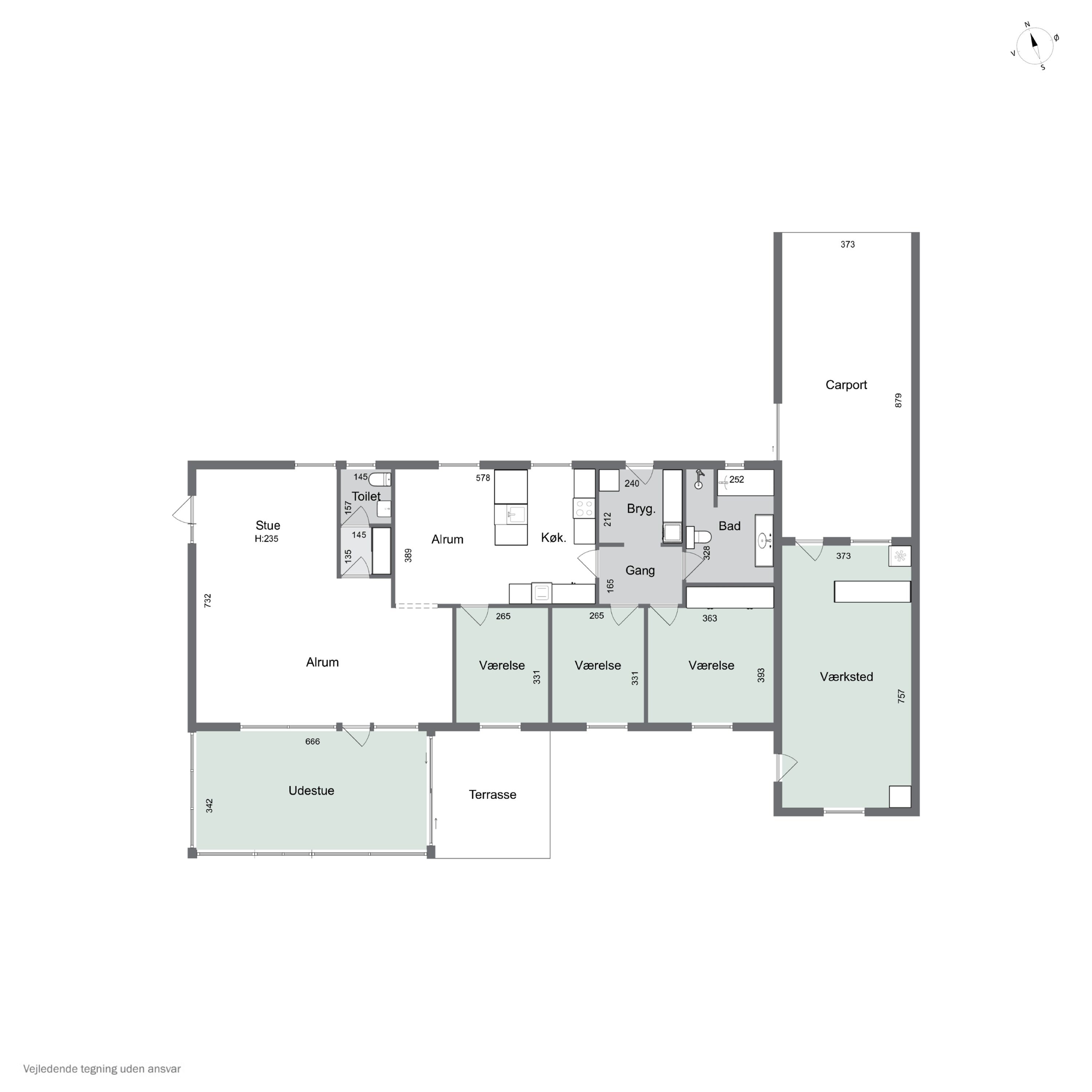 Plantegninger billede af Thormodsvej 30, 7760 Hurup Thy
