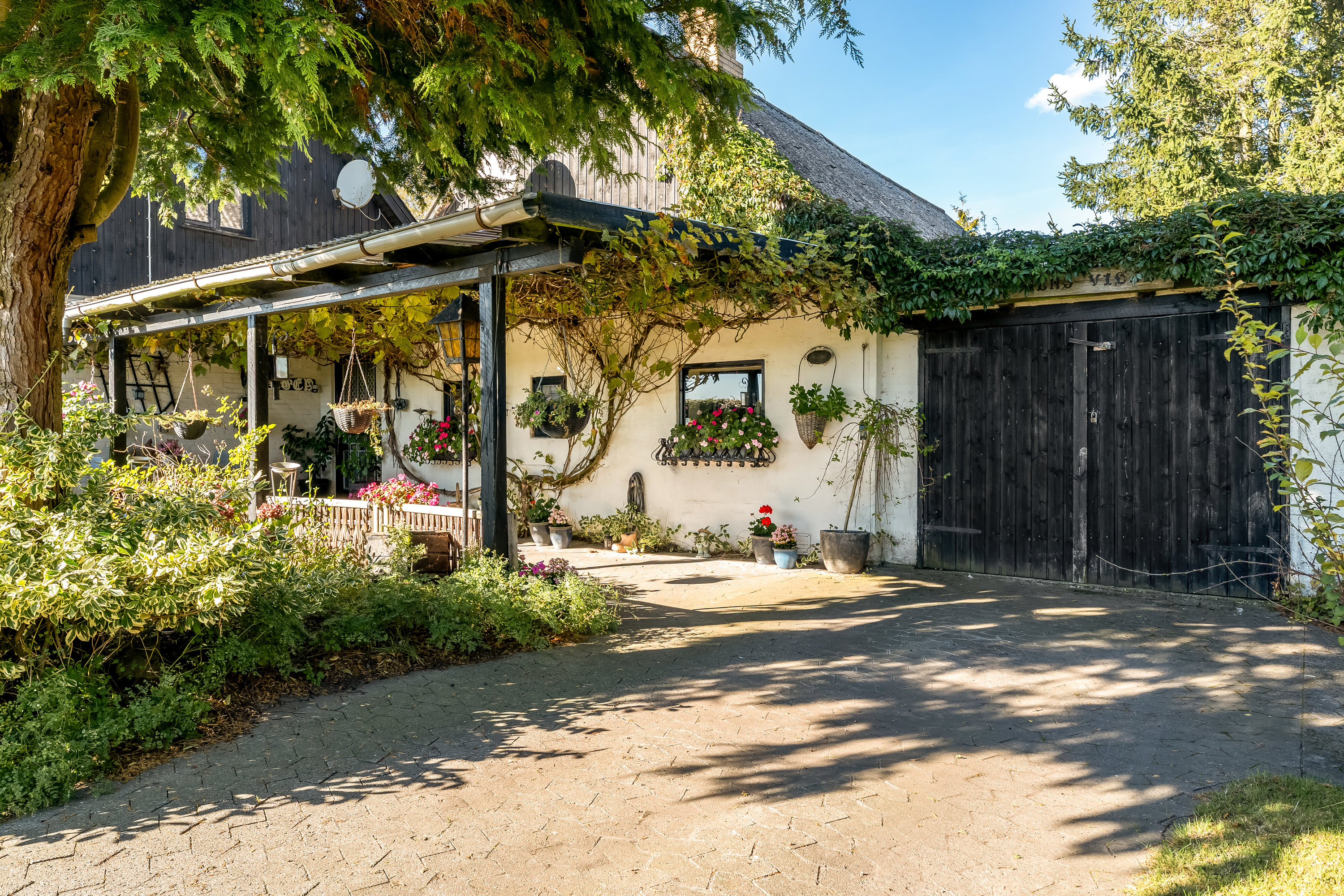 Fremhævet overdækket terrasse billede i fuldskærmstilstand. Billede af Nørregårdsvej 10, Slemminge, 4990 Sakskøbing