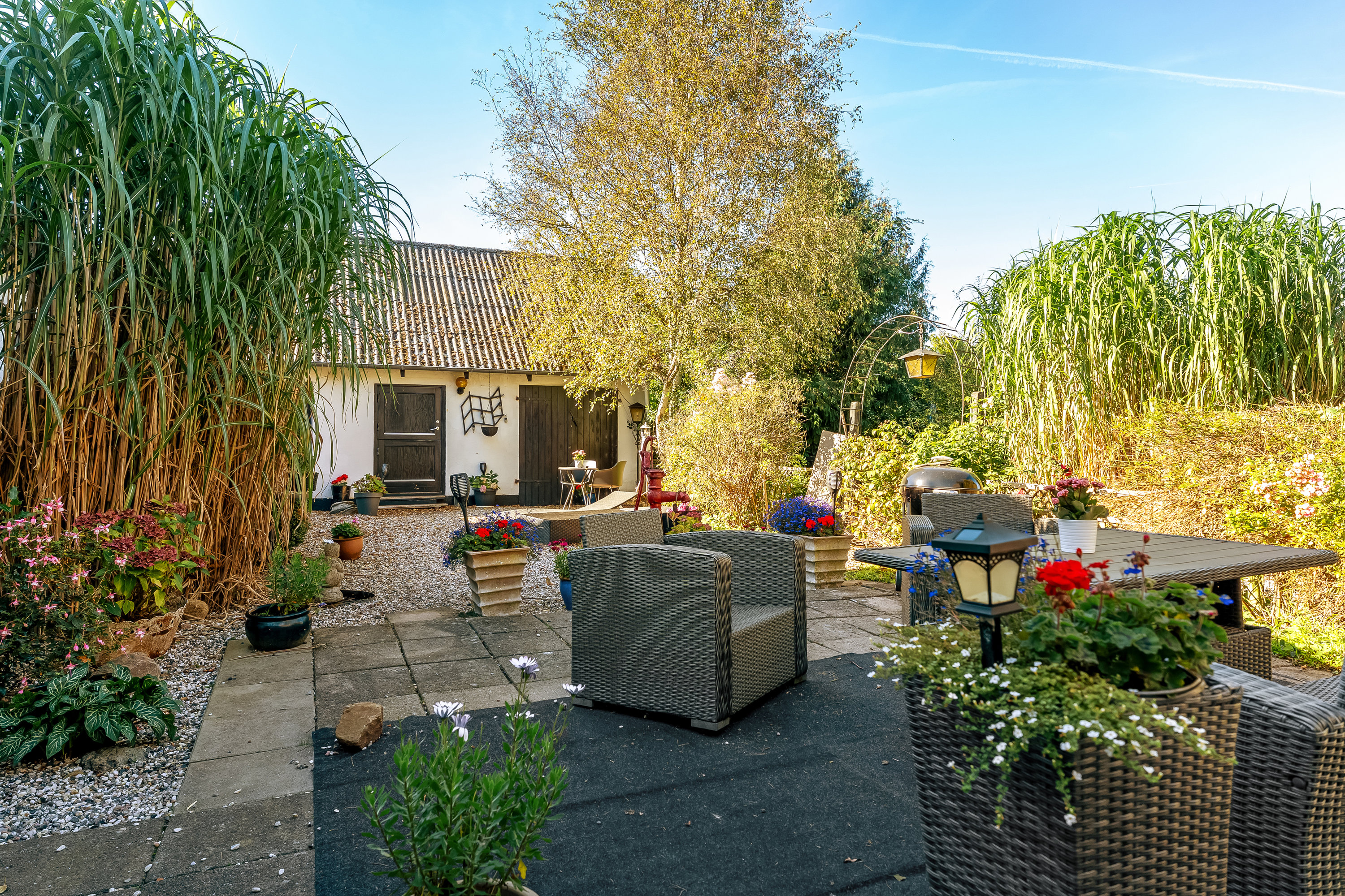 Fremhævet terrasse billede i fuldskærmstilstand. Billede af Nørregårdsvej 10, Slemminge, 4990 Sakskøbing