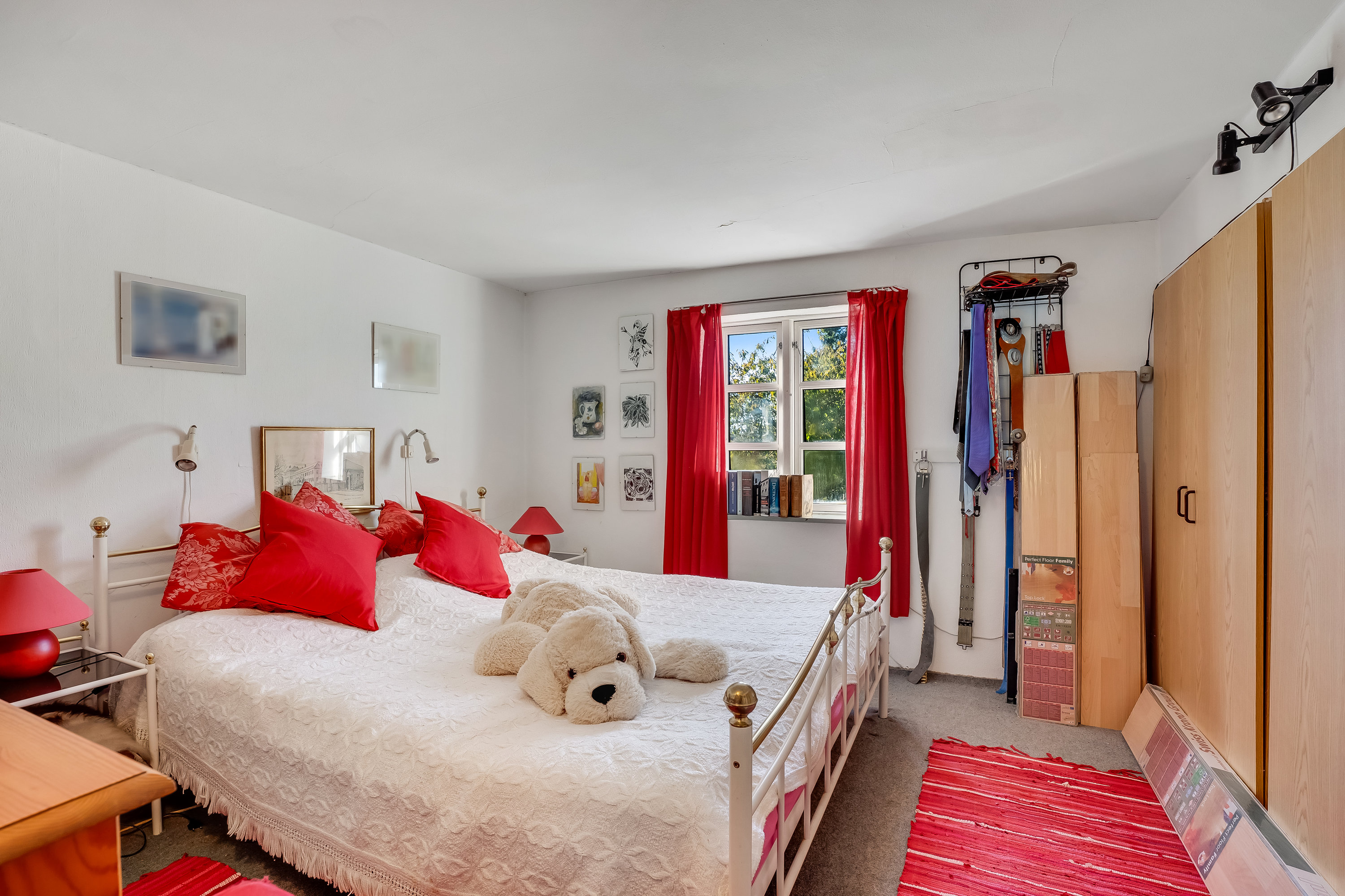 Fremhævet soveværelse billede i fuldskærmstilstand. Billede af Nørregårdsvej 10, Slemminge, 4990 Sakskøbing