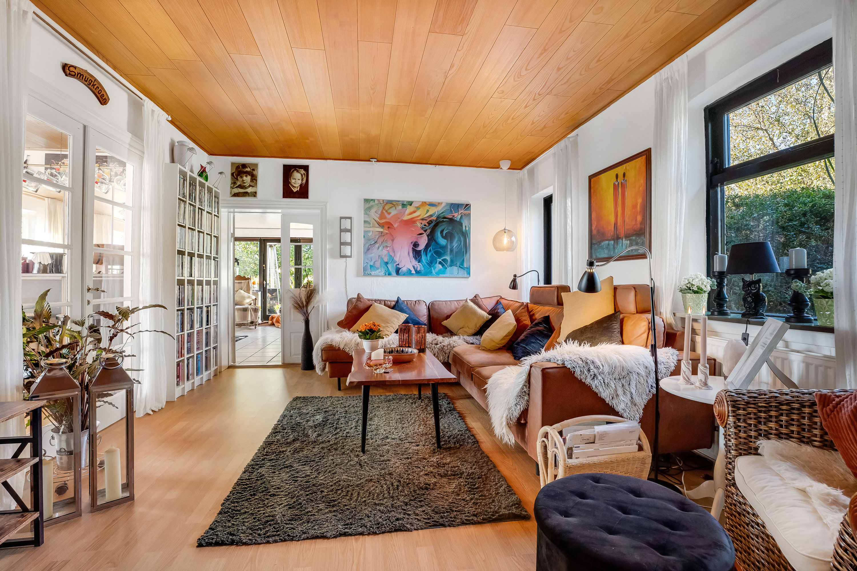 Fremhævet stue billede i fuldskærmstilstand. Billede af Nørregårdsvej 10, Slemminge, 4990 Sakskøbing