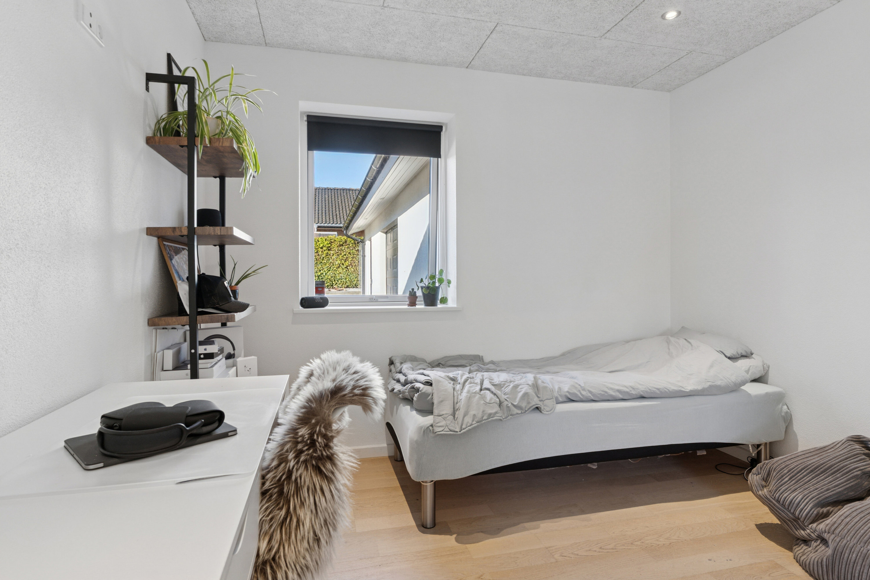 Fremhævet soveværelse billede i fuldskærmstilstand. Billede af Nørrelund 17, 9870 Sindal