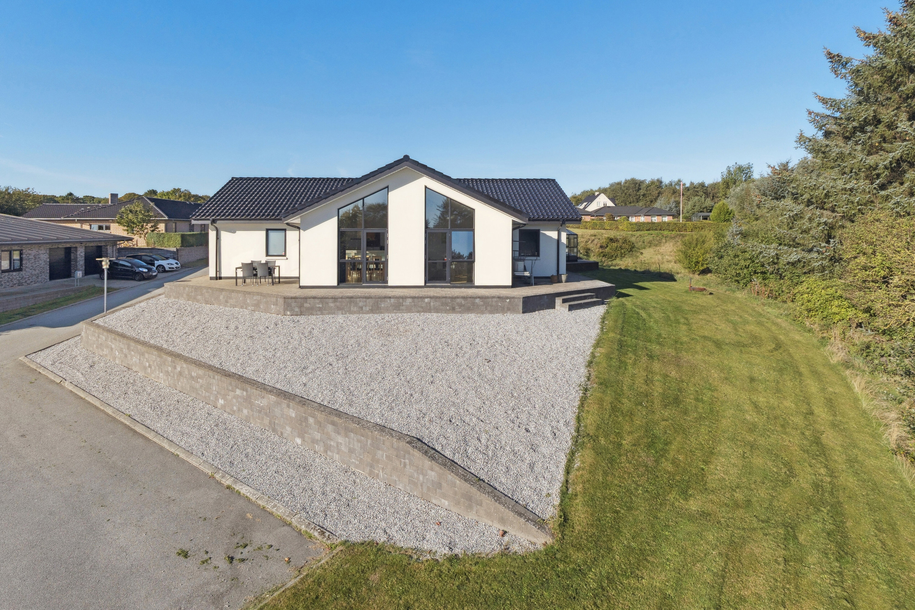 Fremhævet udsigt fra toppen billede i fuldskærmstilstand. Billede af Nørrelund 17, 9870 Sindal