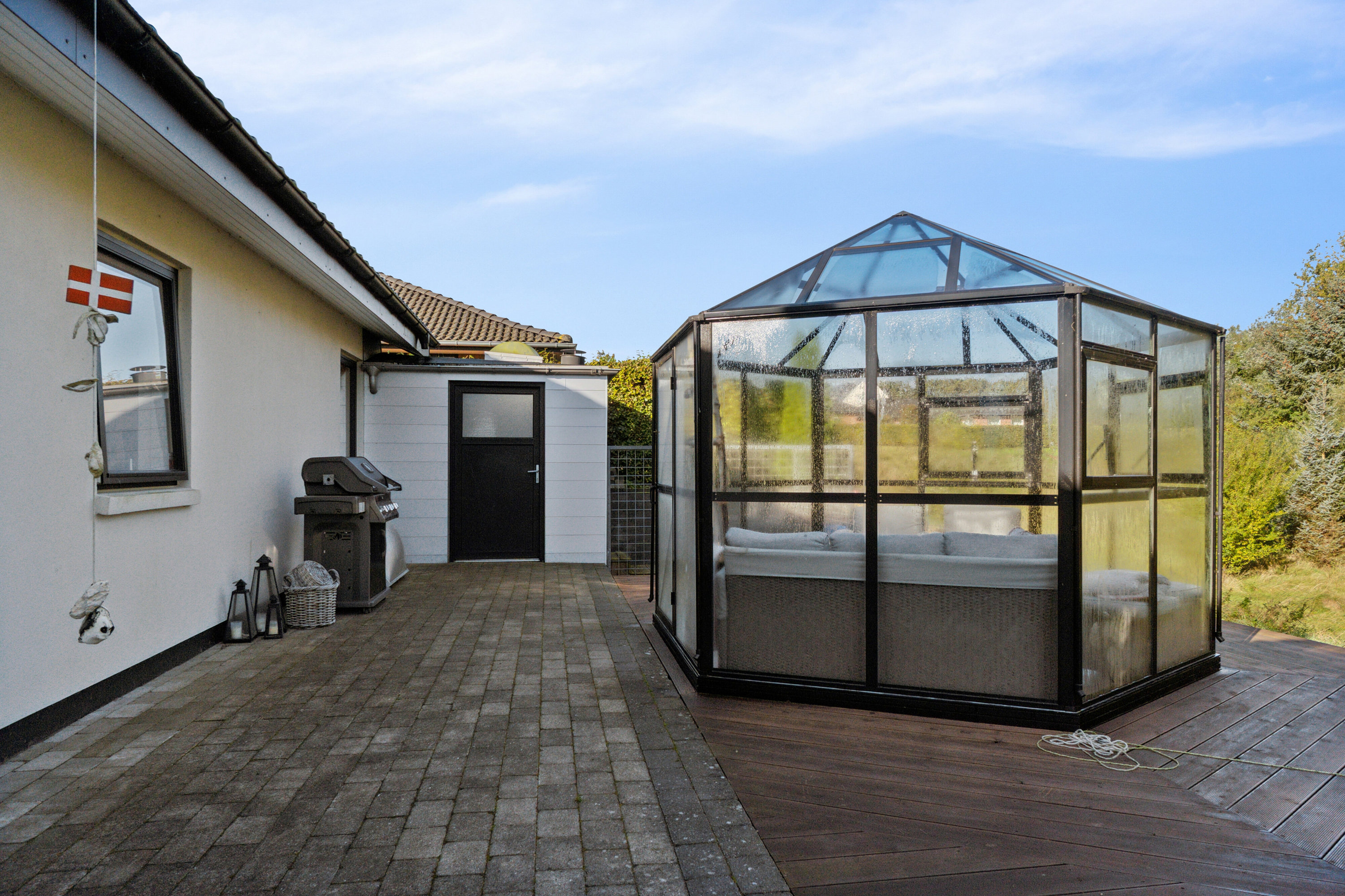 Fremhævet udhus billede i fuldskærmstilstand. Billede af Nørrelund 17, 9870 Sindal