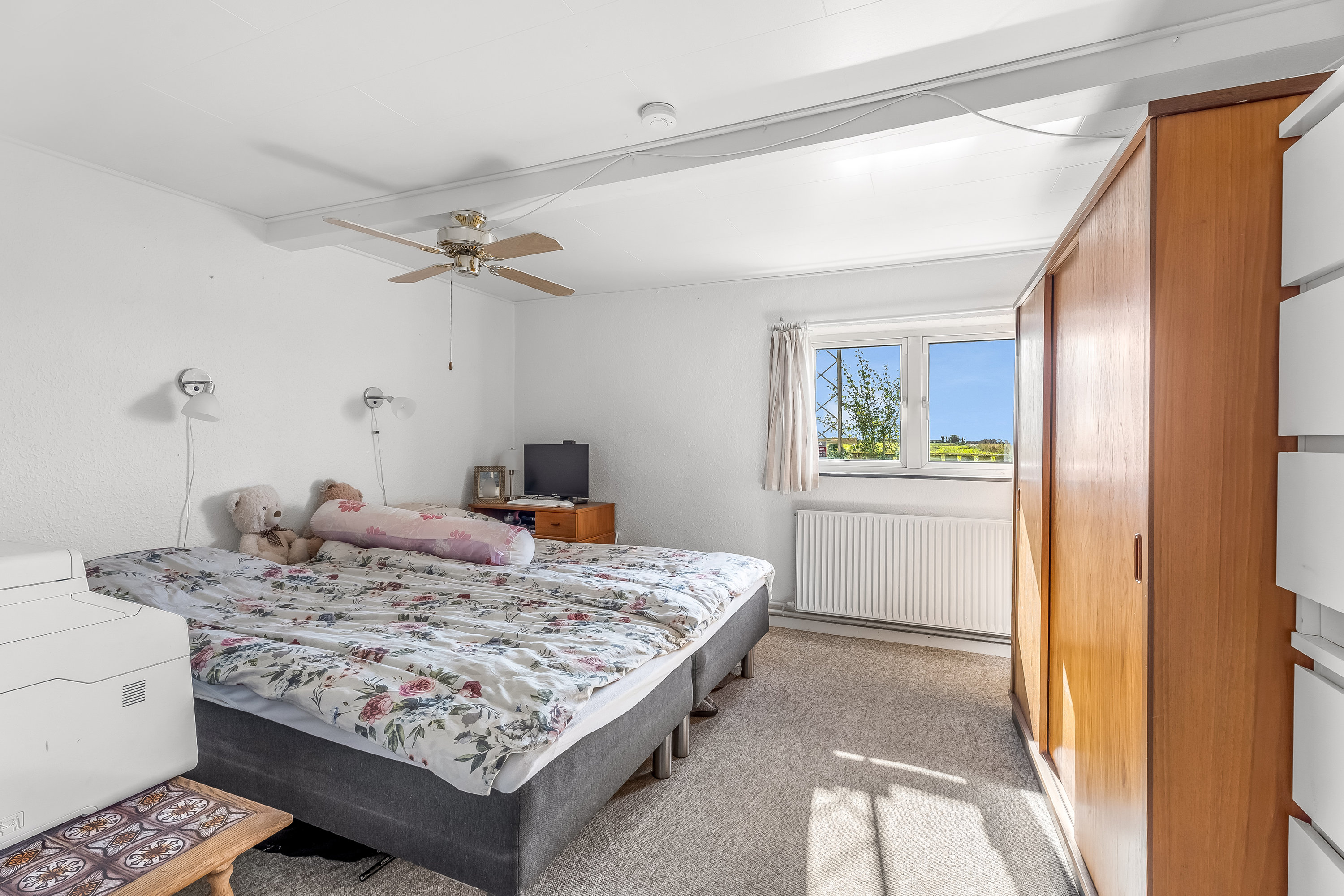 Fremhævet soveværelse billede i fuldskærmstilstand. Billede af Østervej 3, 4983 Dannemare