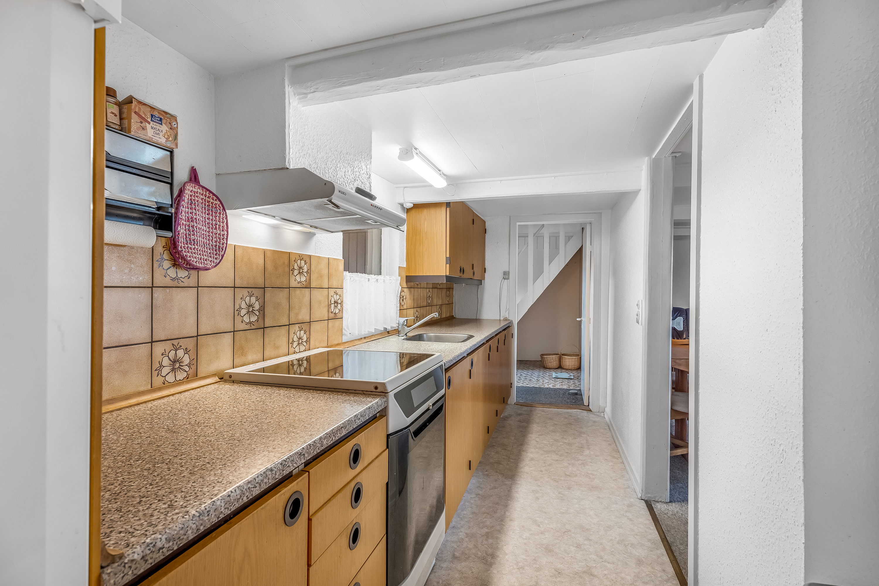 Fremhævet køkken billede i fuldskærmstilstand. Billede af Østervej 3, 4983 Dannemare