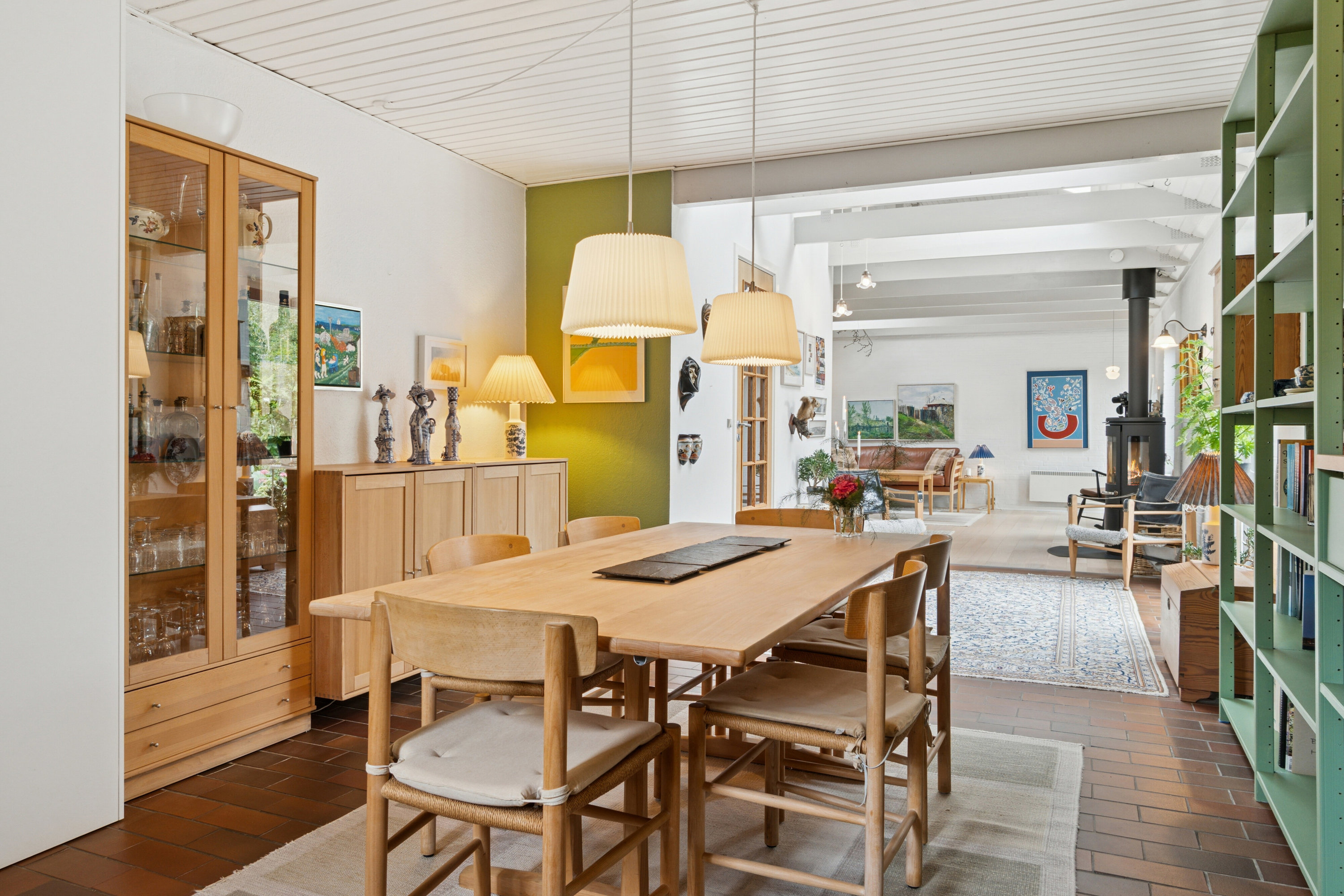 Fremhævet spisestue billede i fuldskærmstilstand. Billede af Strædet 12, Bisserup, 4243 Rude