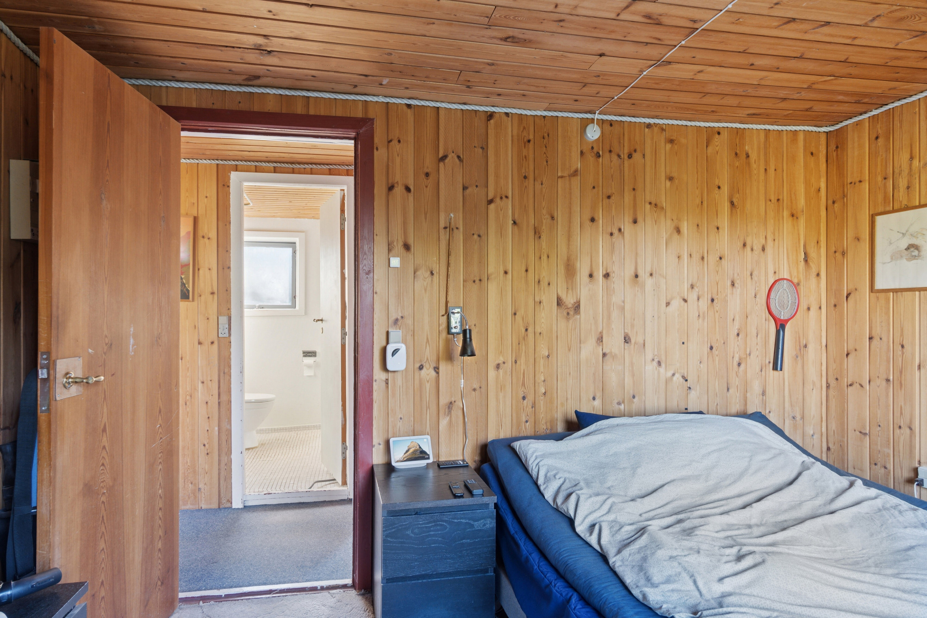 Fremhævet soveværelse billede i fuldskærmstilstand. Billede af Hellevej 9, Kaldred, 4593 Eskebjerg