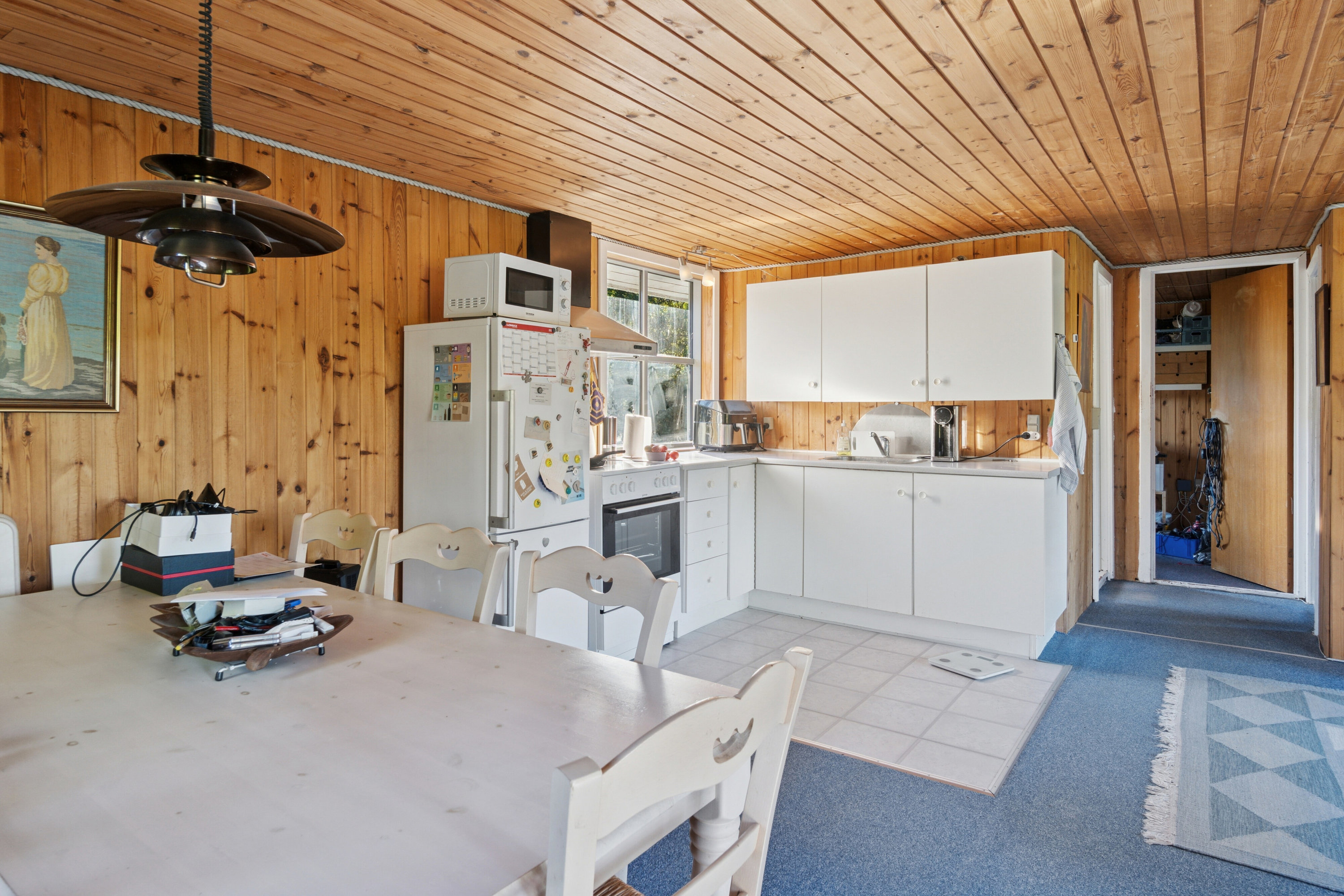 Fremhævet spisestue billede i fuldskærmstilstand. Billede af Hellevej 9, Kaldred, 4593 Eskebjerg